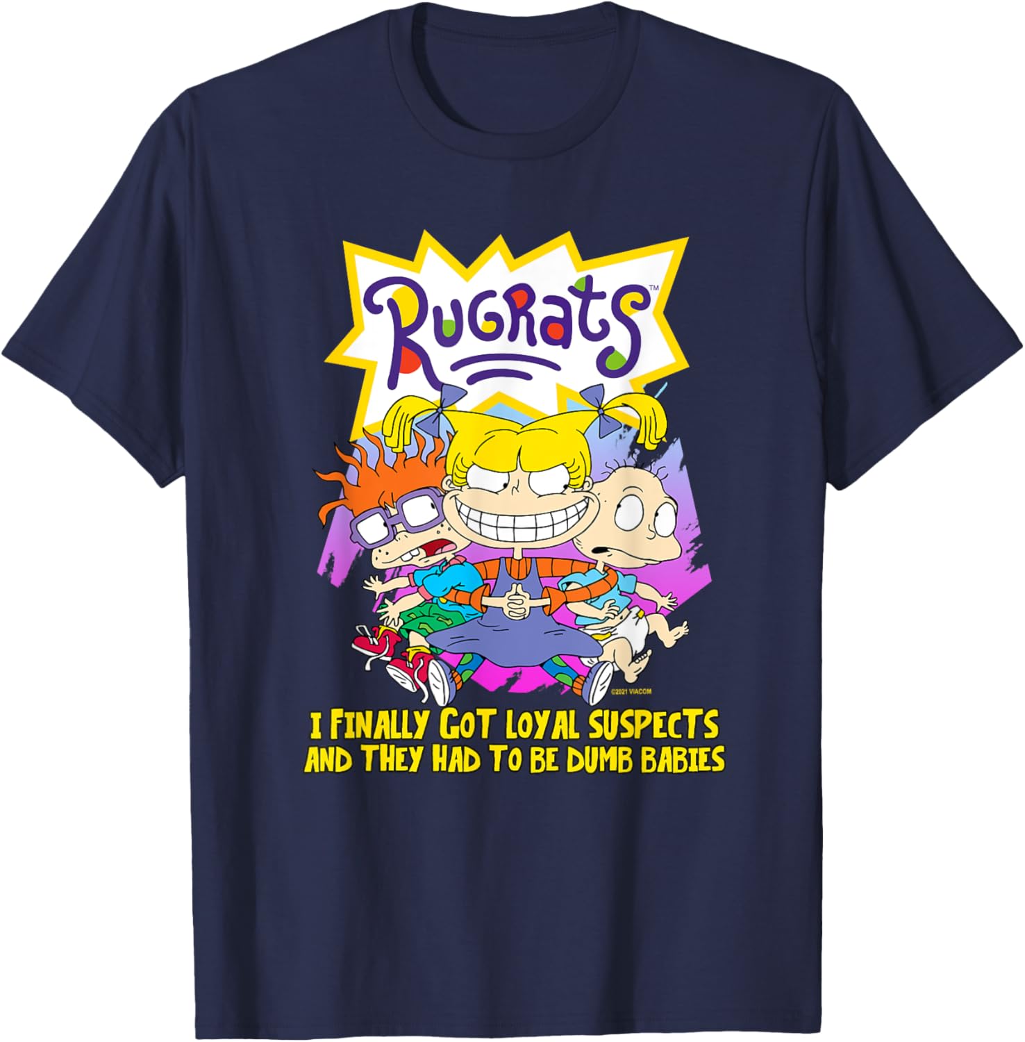 Mademark x Rugrats Angelica Loyal Suspects T-Shirt for Kids and Adults - 1