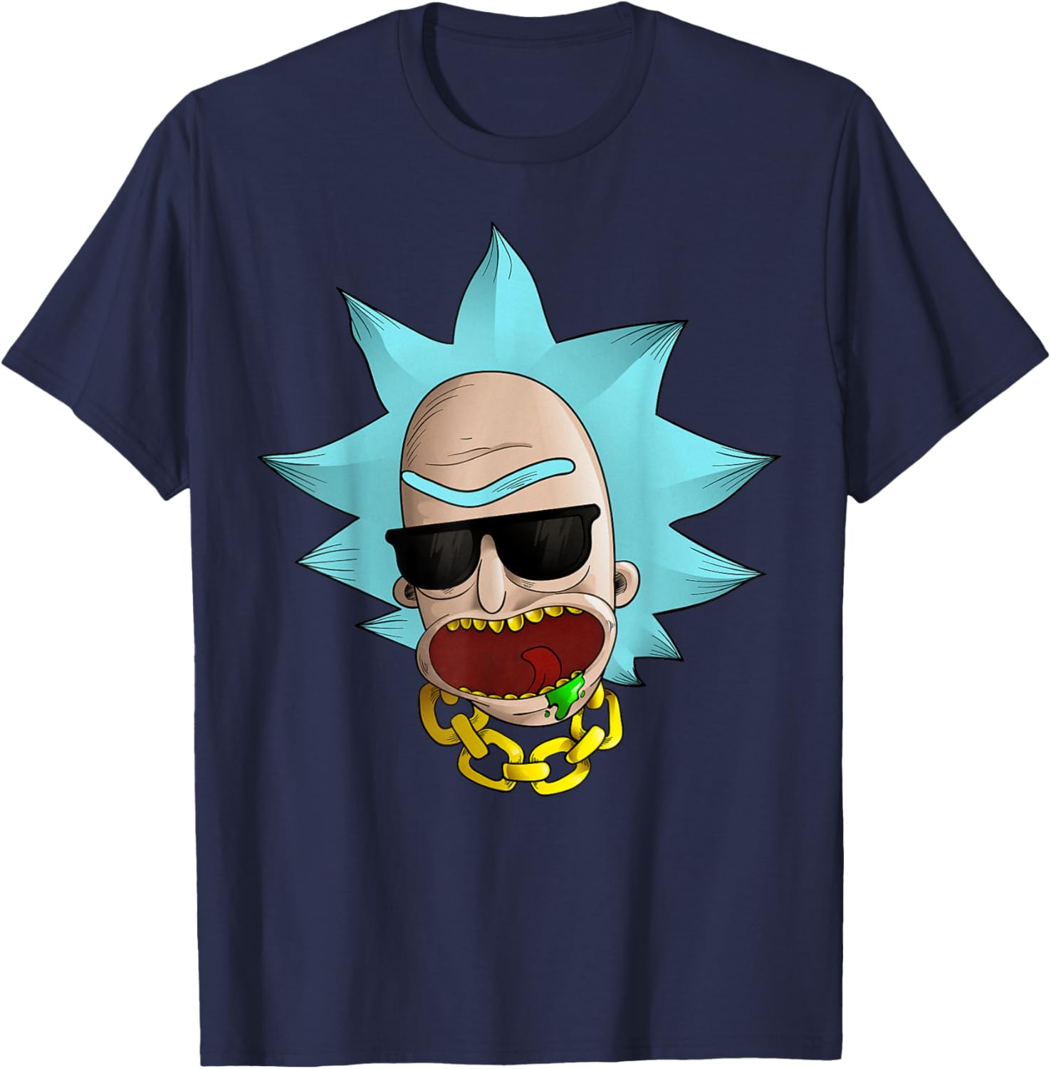 Mademark x Rick and Morty Cool Chained Reaction T-Shirt for Fans - 4