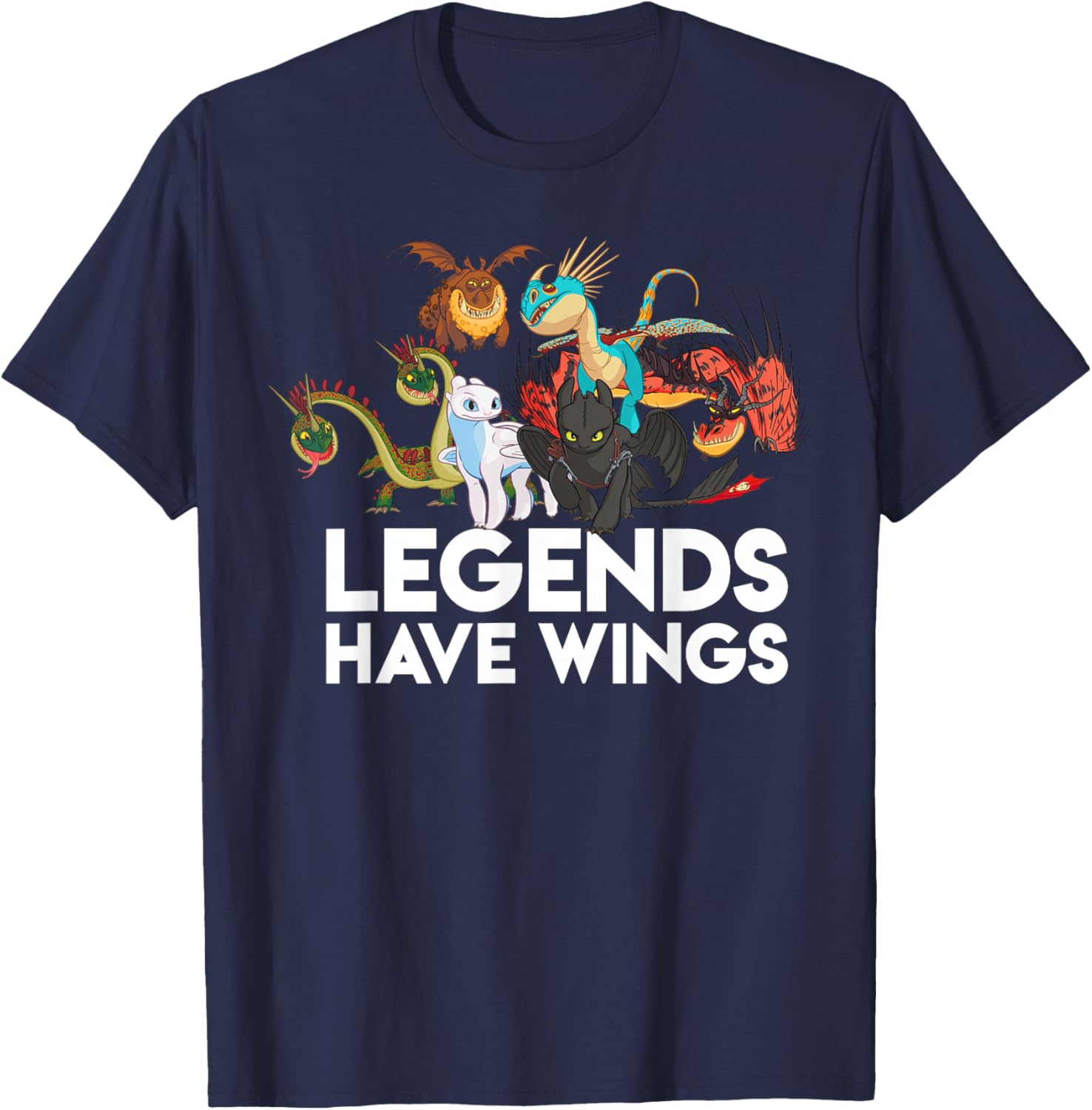 How To Train Your Dragon 3 T-Shirt with Hidden World Legends Design - 13