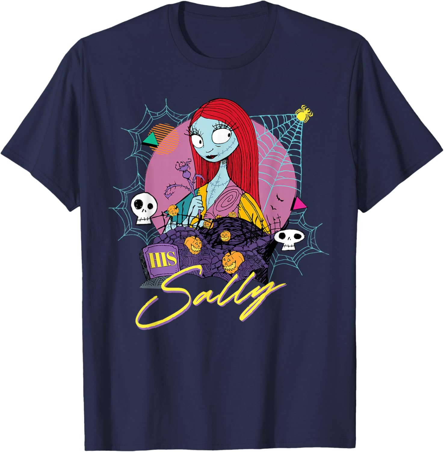 Disney The Nightmare Before Christmas Matching His Sally T-Shirt for Couples - 14
