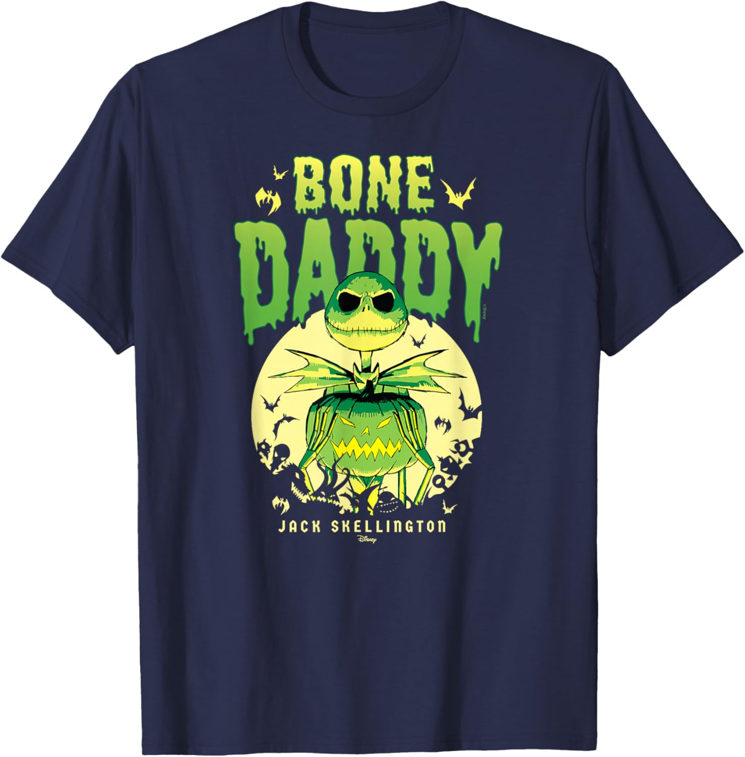 Nightmare Before Christmas Bone Daddy T-Shirt for Fans of Halloween Style - 4