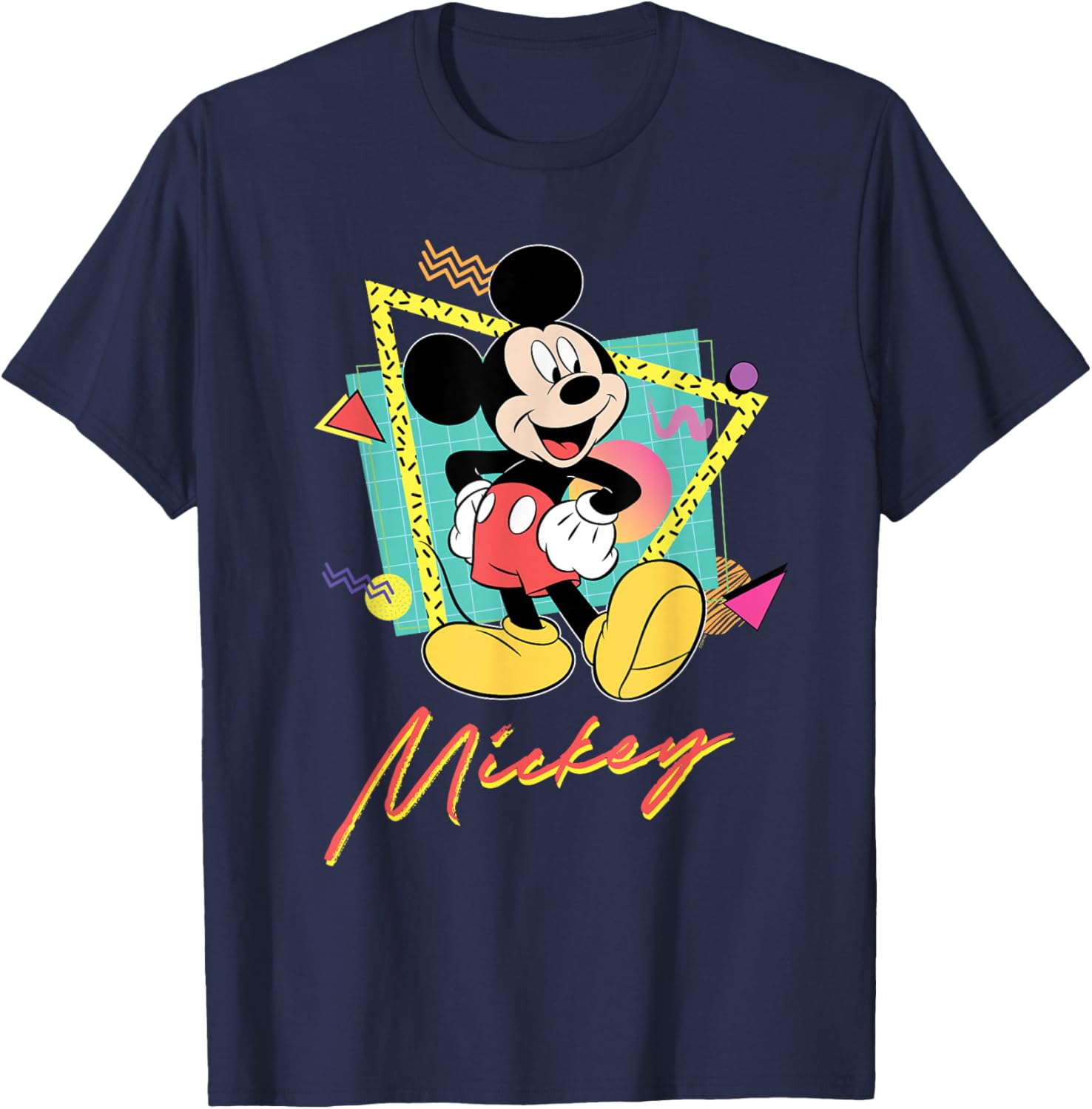 Disney Mickey Mouse Retro 90s Couples Matching Valentine's T-Shirt - 6