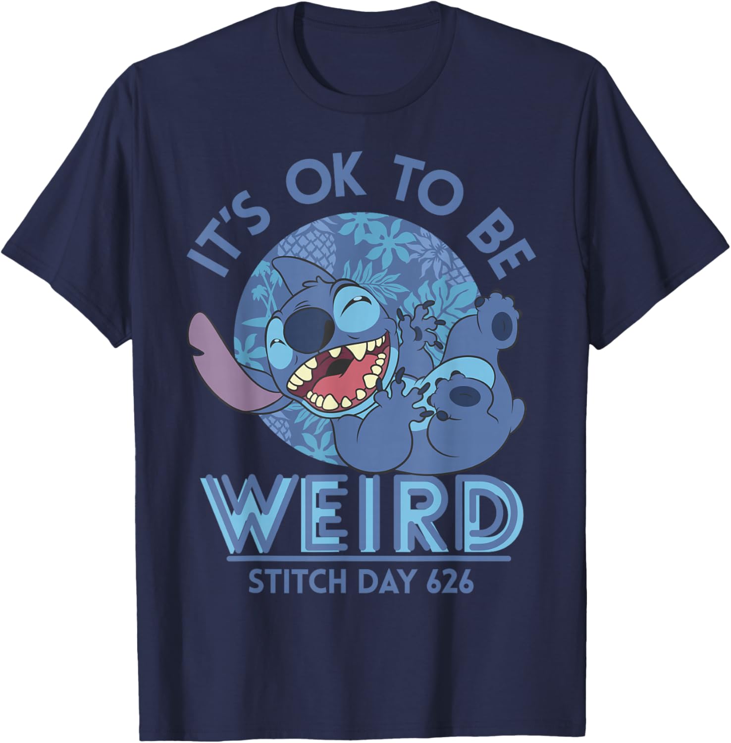Disney Lilo & Stitch Stitch Day It's OK To Be Weird T-Shirt for Fans - 10