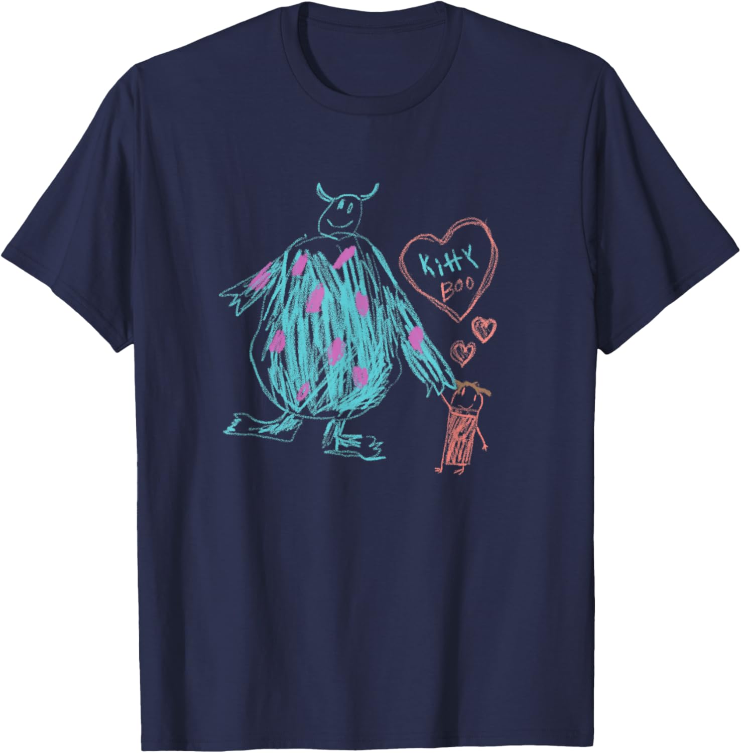 Monsters Inc Sulley Kitty and Boo T-Shirt for Kids and Fans - 8