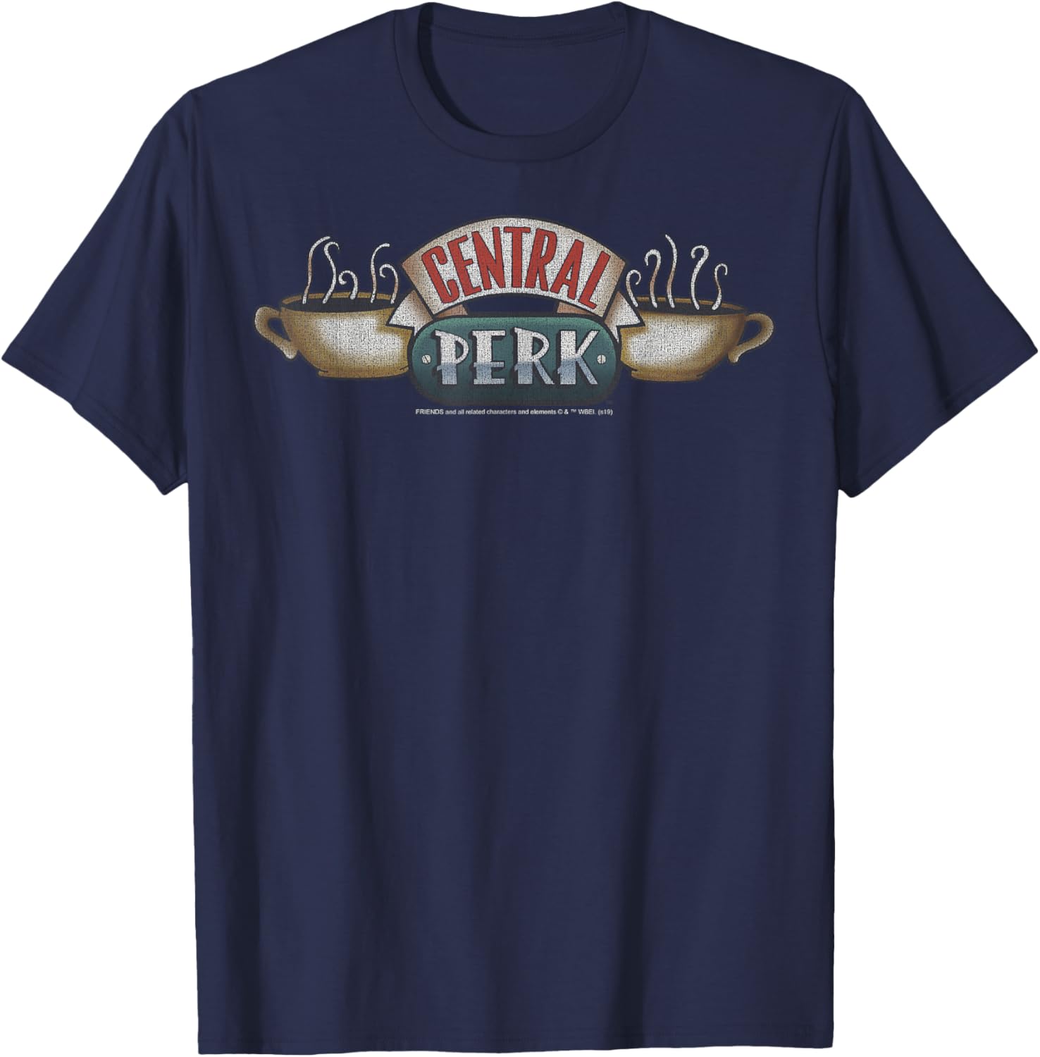 Friends Central Perk T-Shirt Classic Logo for Cozy Casual Style - 3