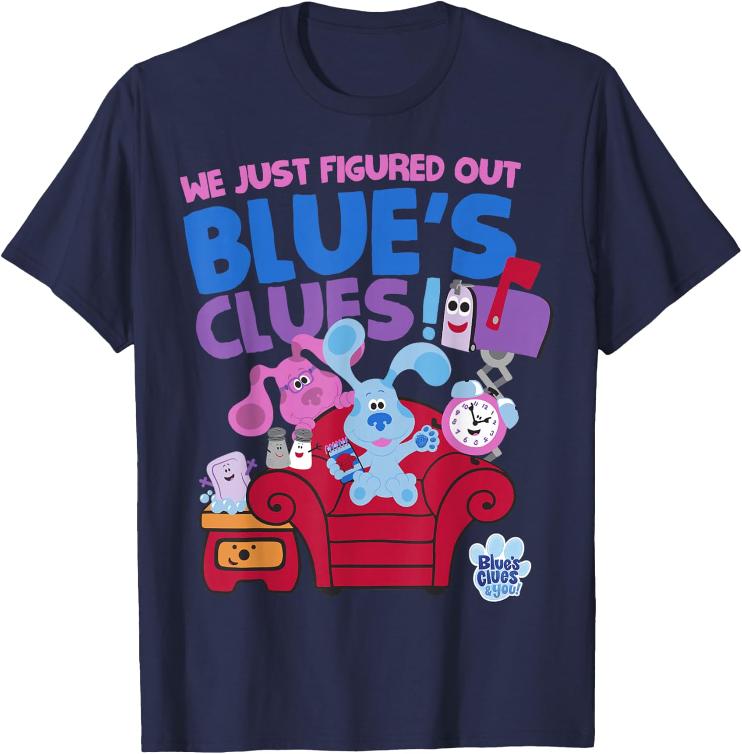 Blue's Clues & You Just Figured Out Group Shot T-Shirt for Kids - 6