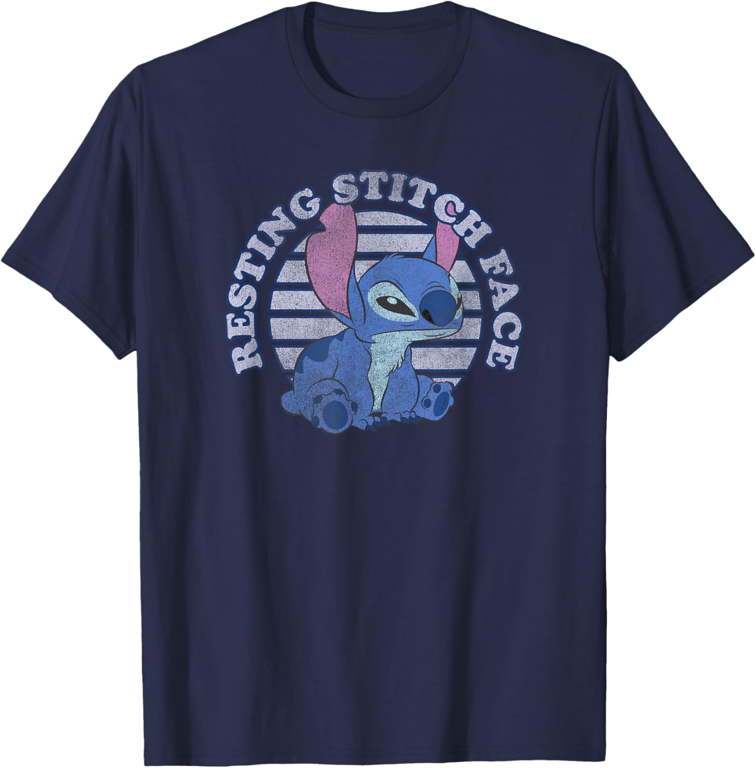 Disney Lilo & Stitch Resting Stitch Face T-Shirt for Fans and Collectors - 9