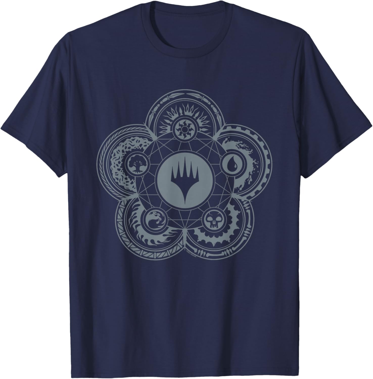 Magic The Gathering Icon Hieroglyph T-Shirt for Fans and Collectors - 2