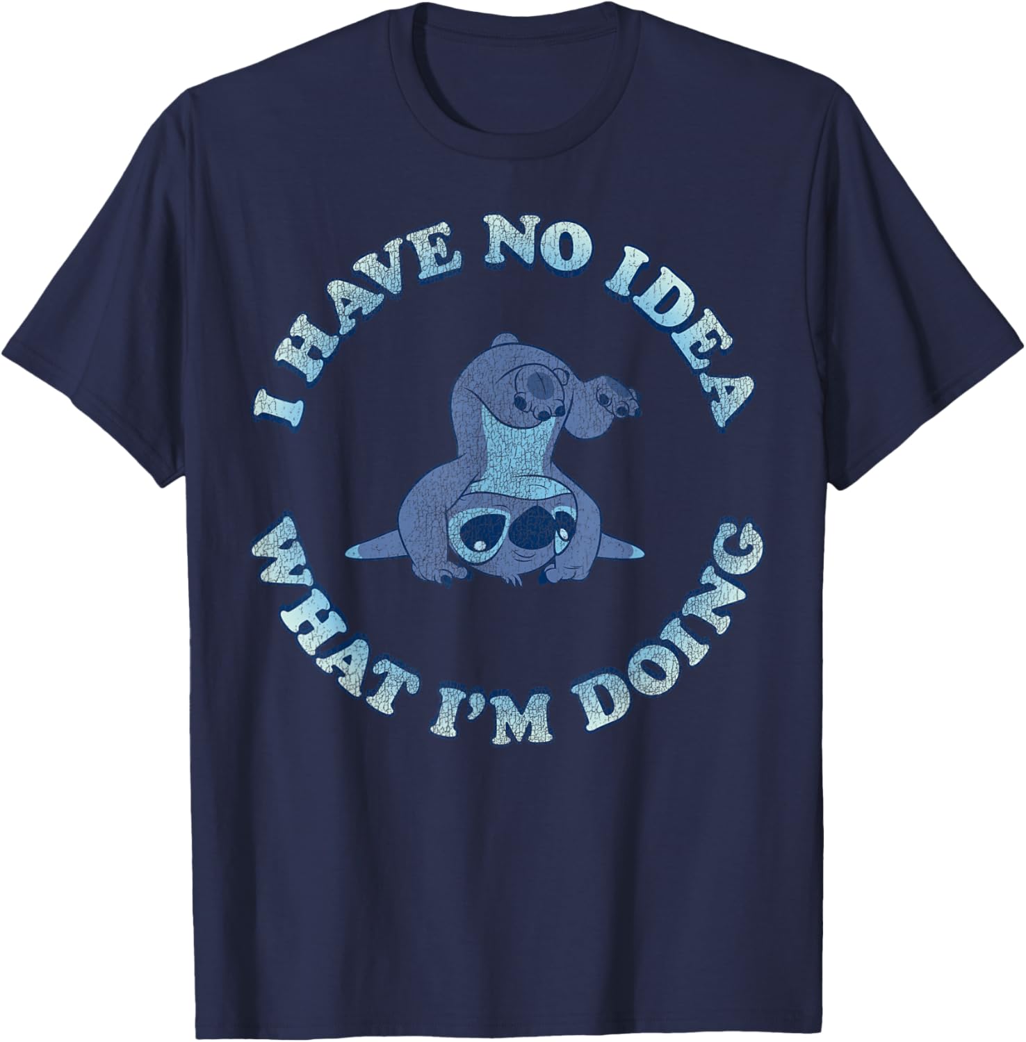 Disney Lilo and Stitch I Have No Idea What Im Doing T-Shirt for Fun Fashion - 2