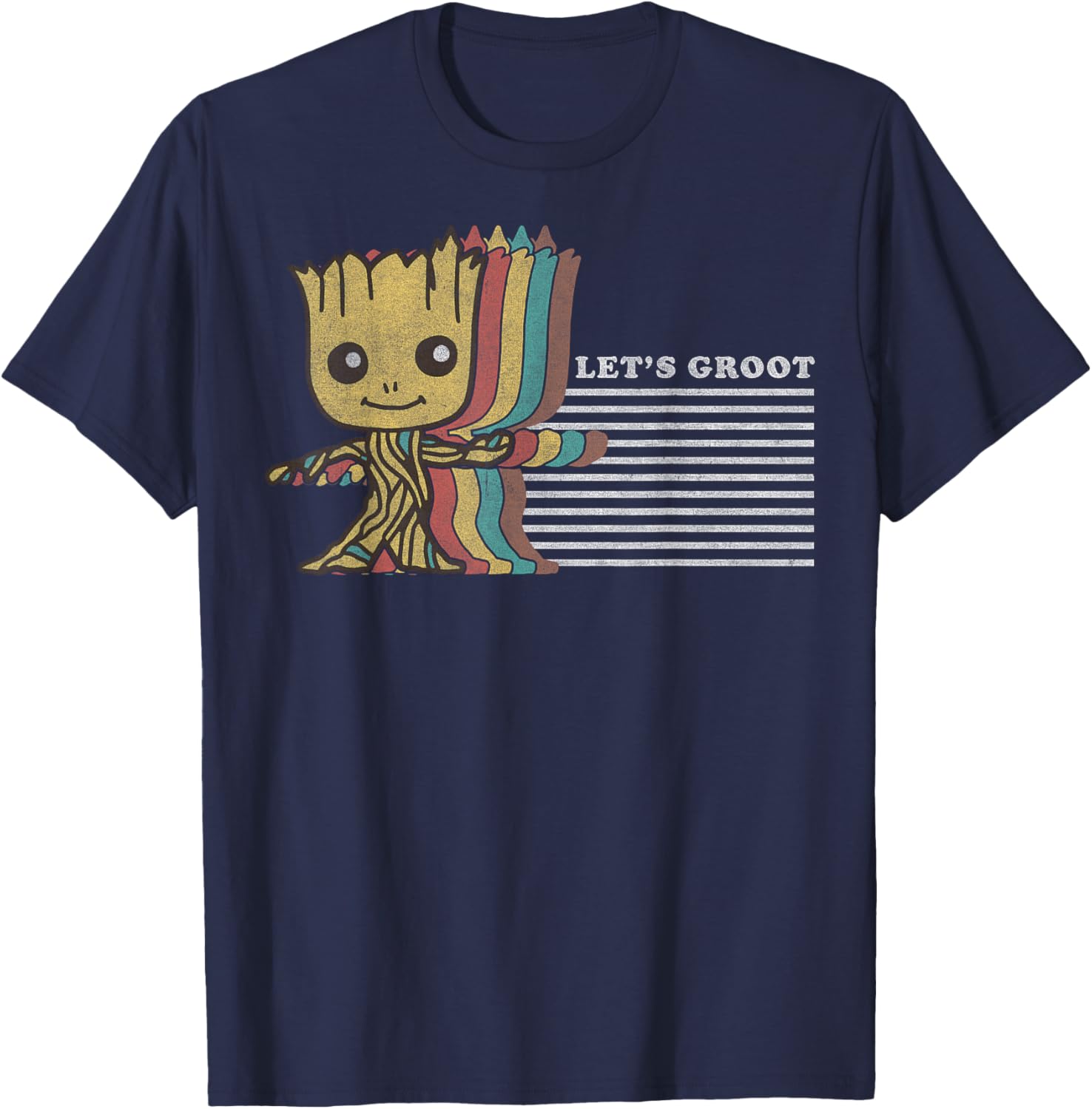 Marvel Guardians of the Galaxy Let's Groot T-Shirt for Fans and Collectors - 1