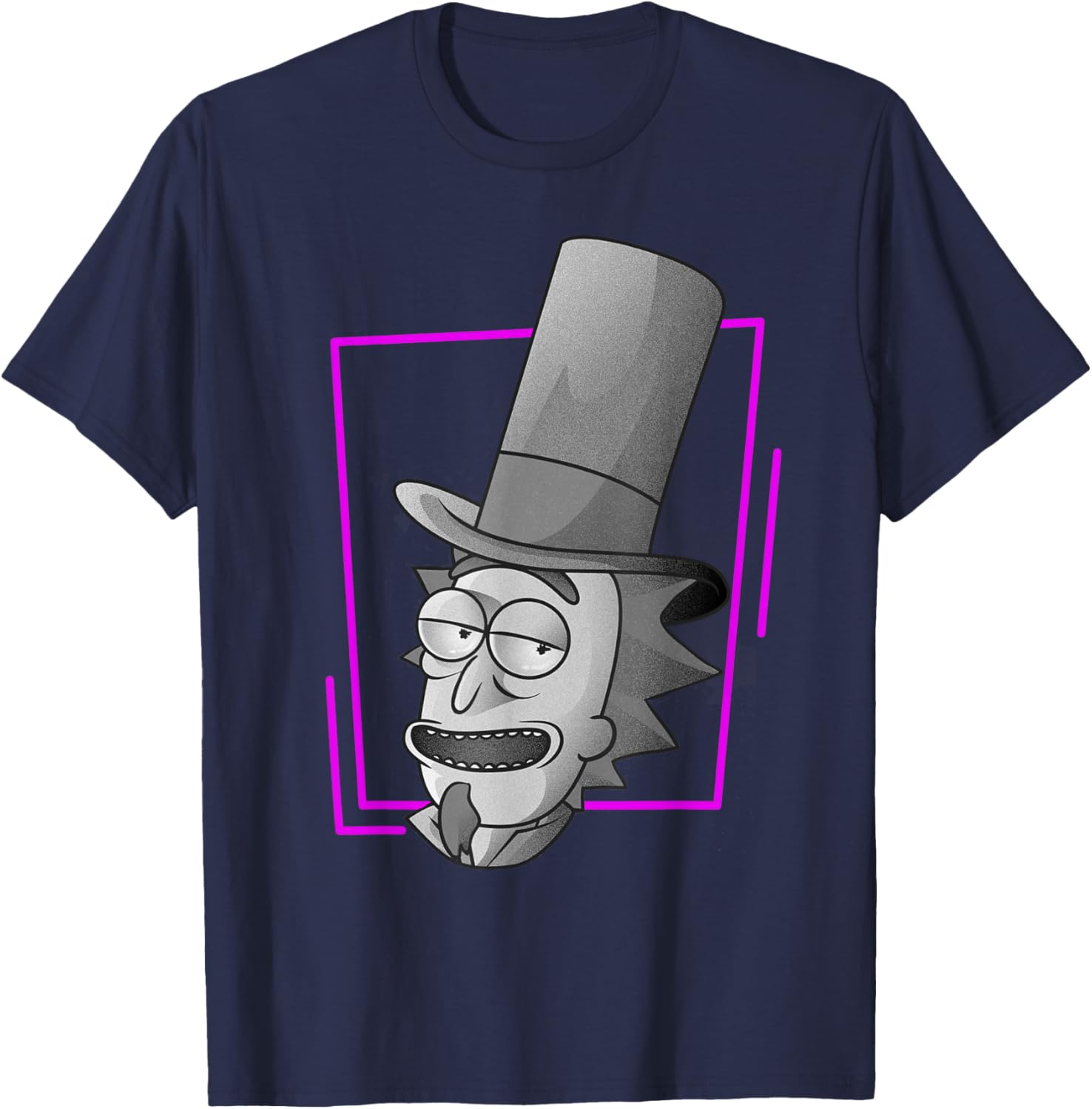 Rick and Morty Shirt Featuring Rick Sanchez III Portrait - Cool Graphic Tee - 2