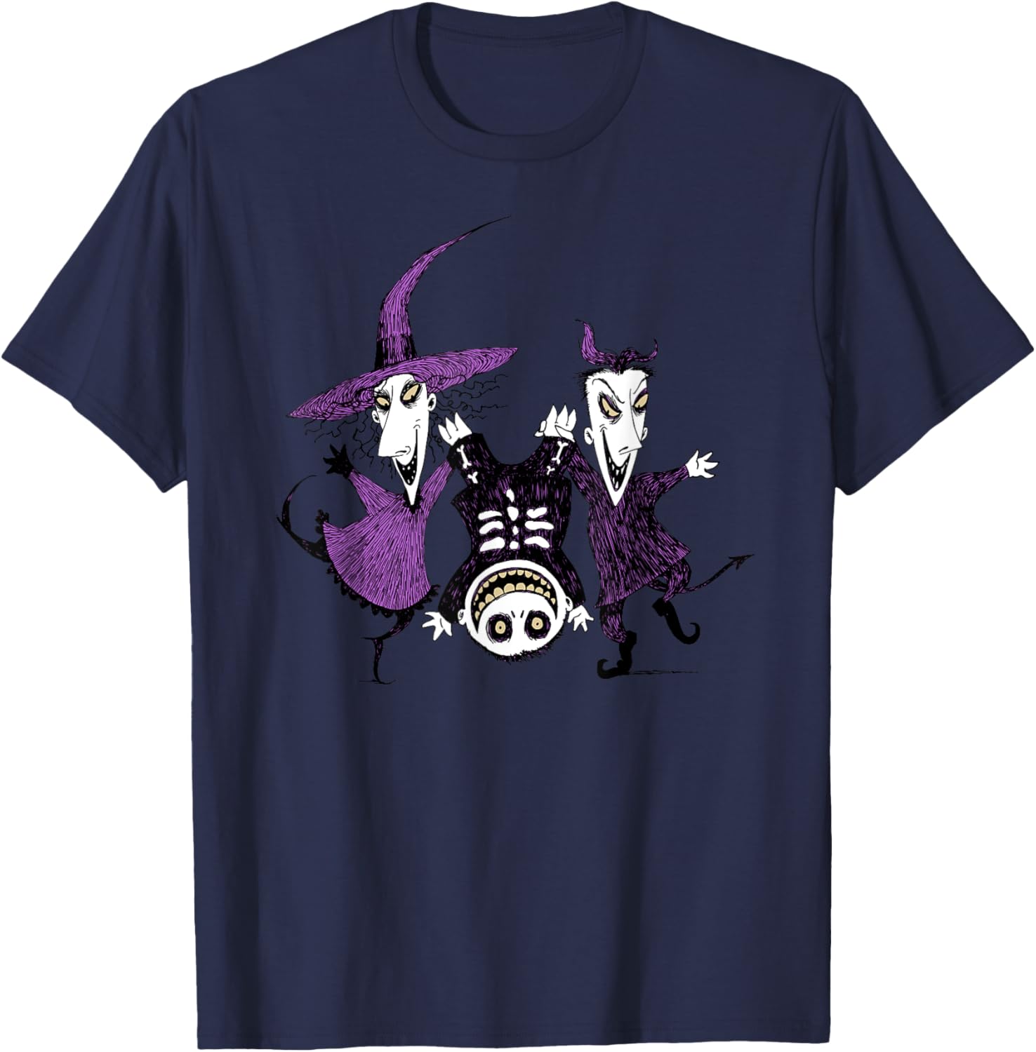 Disney Halloween Nightmare Before Christmas Trick or Treat T-Shirt for Fun - 10