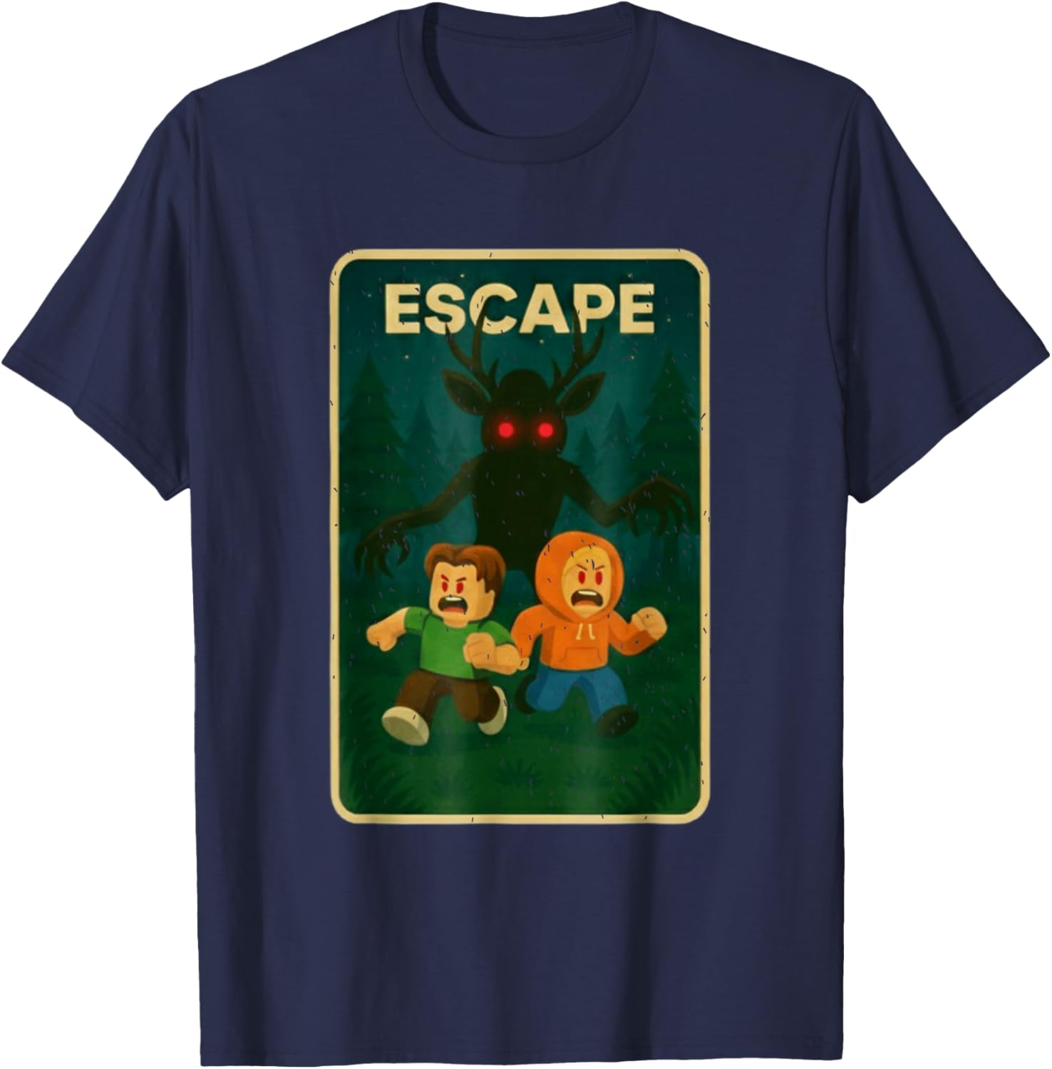 Fun Halloween Gamer Deer T-Shirt for Kids - Perfect for 99 Nights of Play! - 6