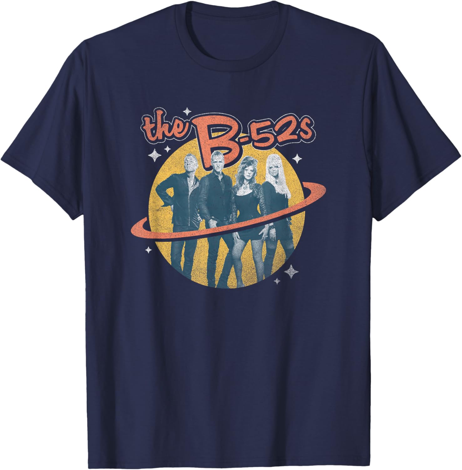 The B-52s Band Photo T-Shirt for Music Fans and Fashion Lovers - 2