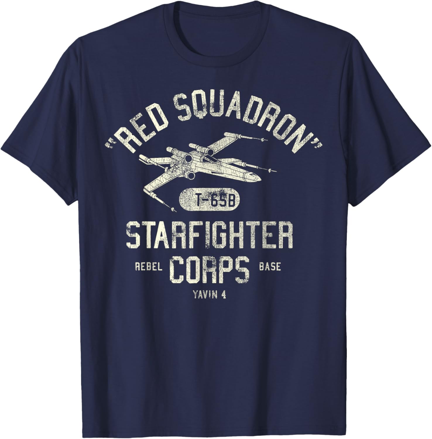 Star Wars X-Wing Starfighter Corps Collegiate T-Shirt for Fans - 8