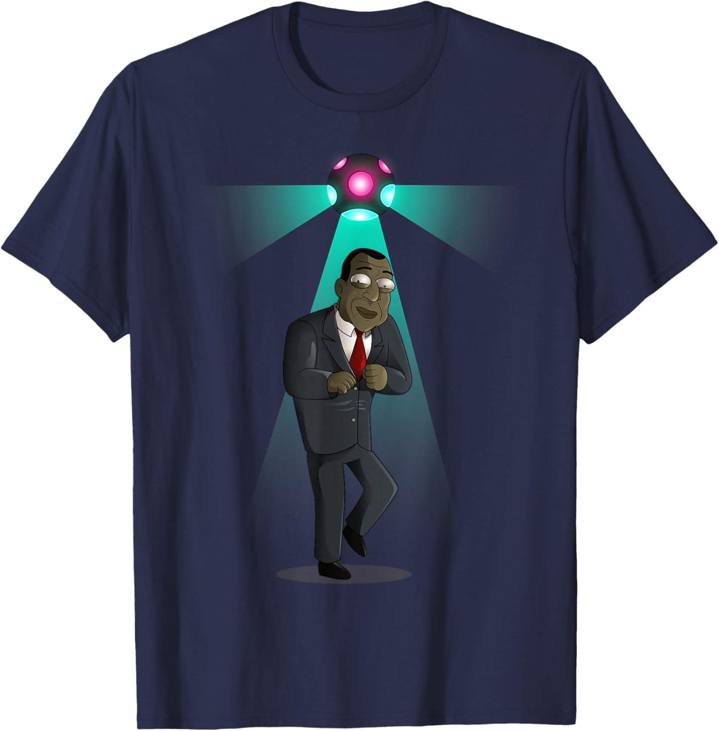 Rick and Morty President Head Bent Over T-Shirt Fun Graphic Tee - 2