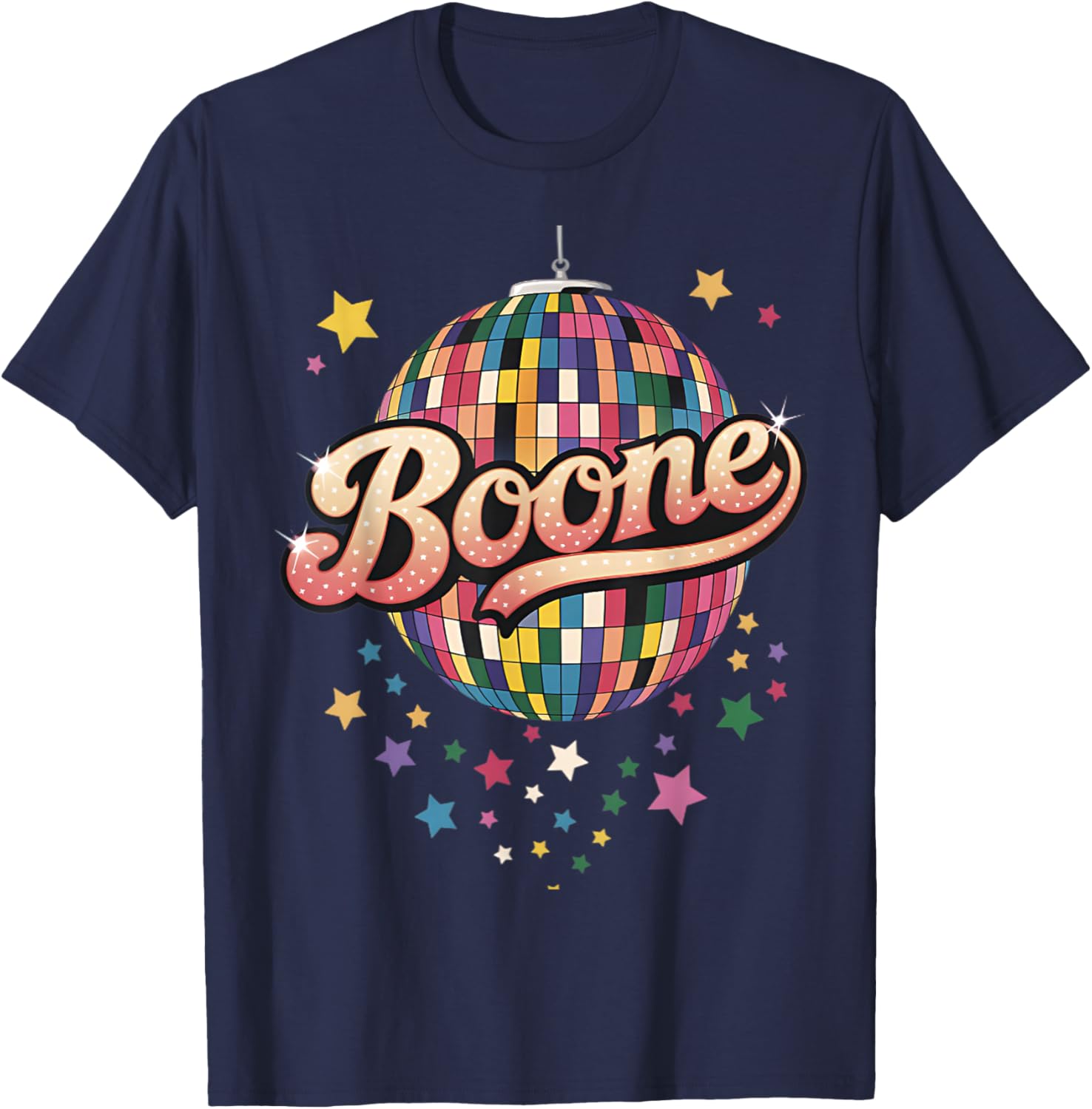 Personalized Girl Retro Boone Heart T-Shirt for Stylish Kids Outfit - 2