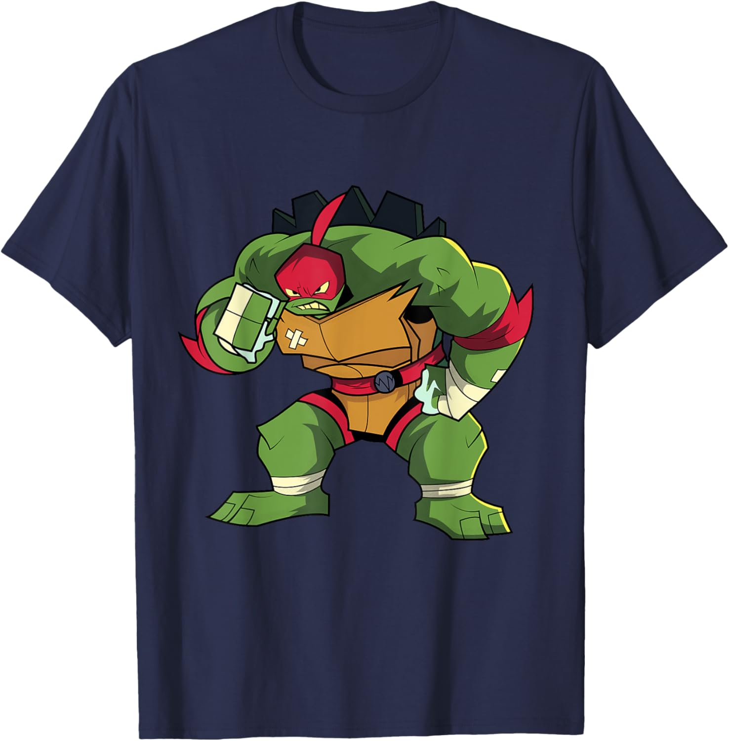 Mademark Teenage Mutant Ninja Turtles Raphael Wrestler T-Shirt for Fans - 4