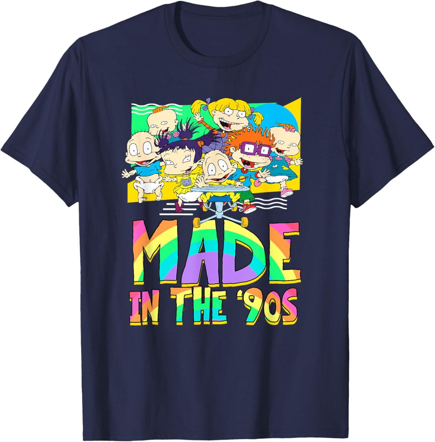 Mademark x Rugrats Rainbow Gradient T-Shirt Inspired by 90s Nostalgia - 6