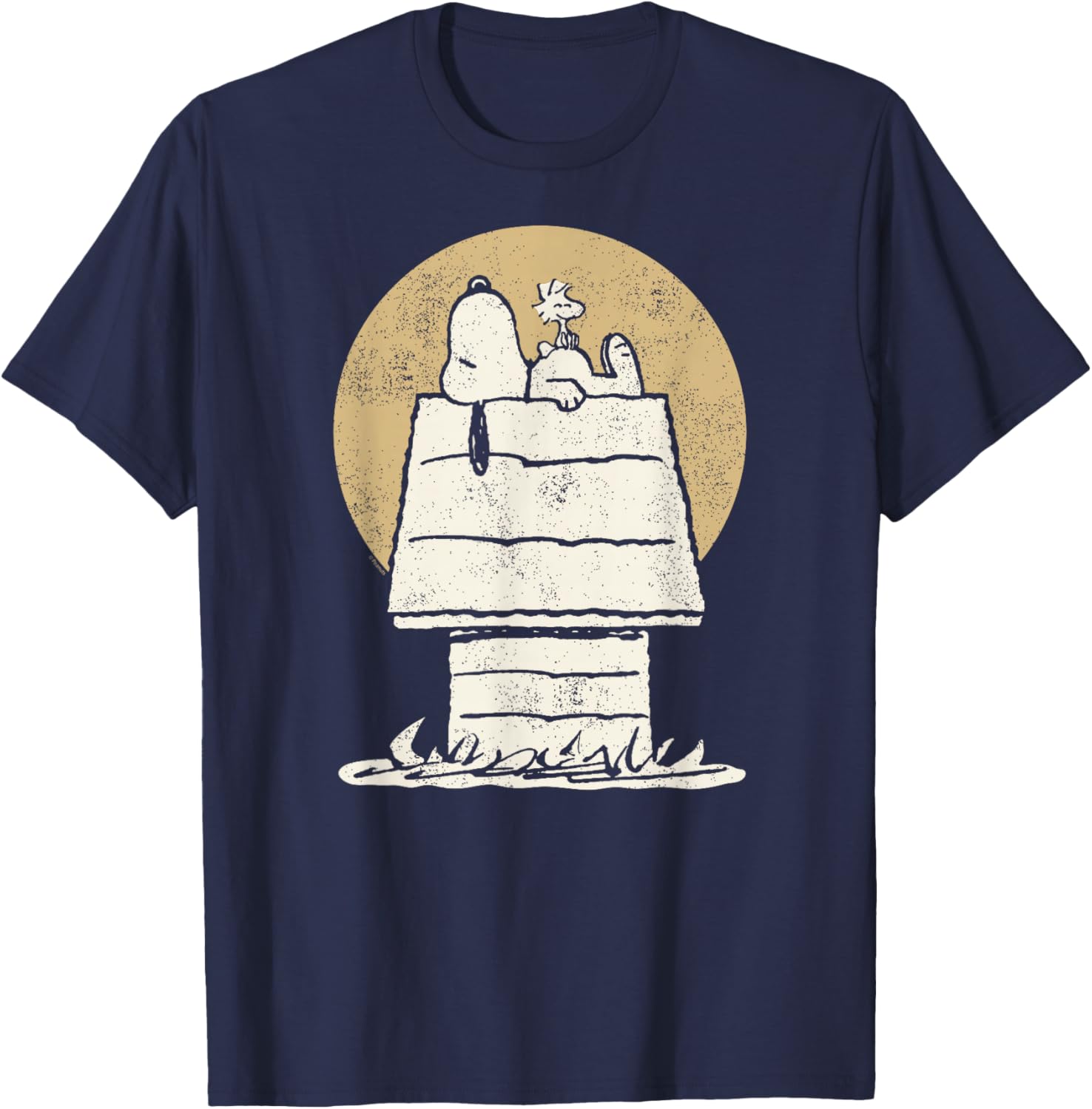 Snoopy Woodstock Doghouse T-Shirt for Peanuts Fans - Fun & Stylish Wear - 9