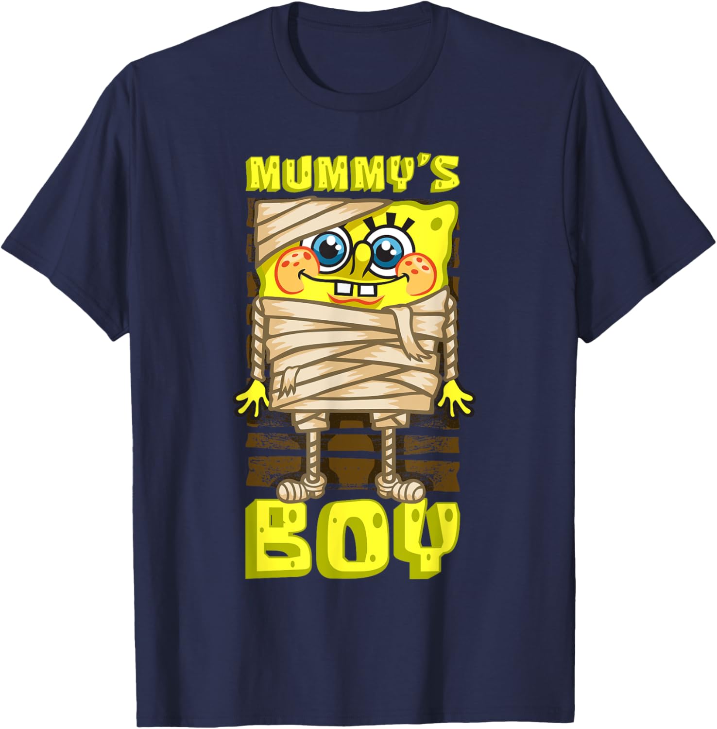 Mademark SpongeBob Mummy’s Boy Halloween T-Shirt for Mom and Son - 5