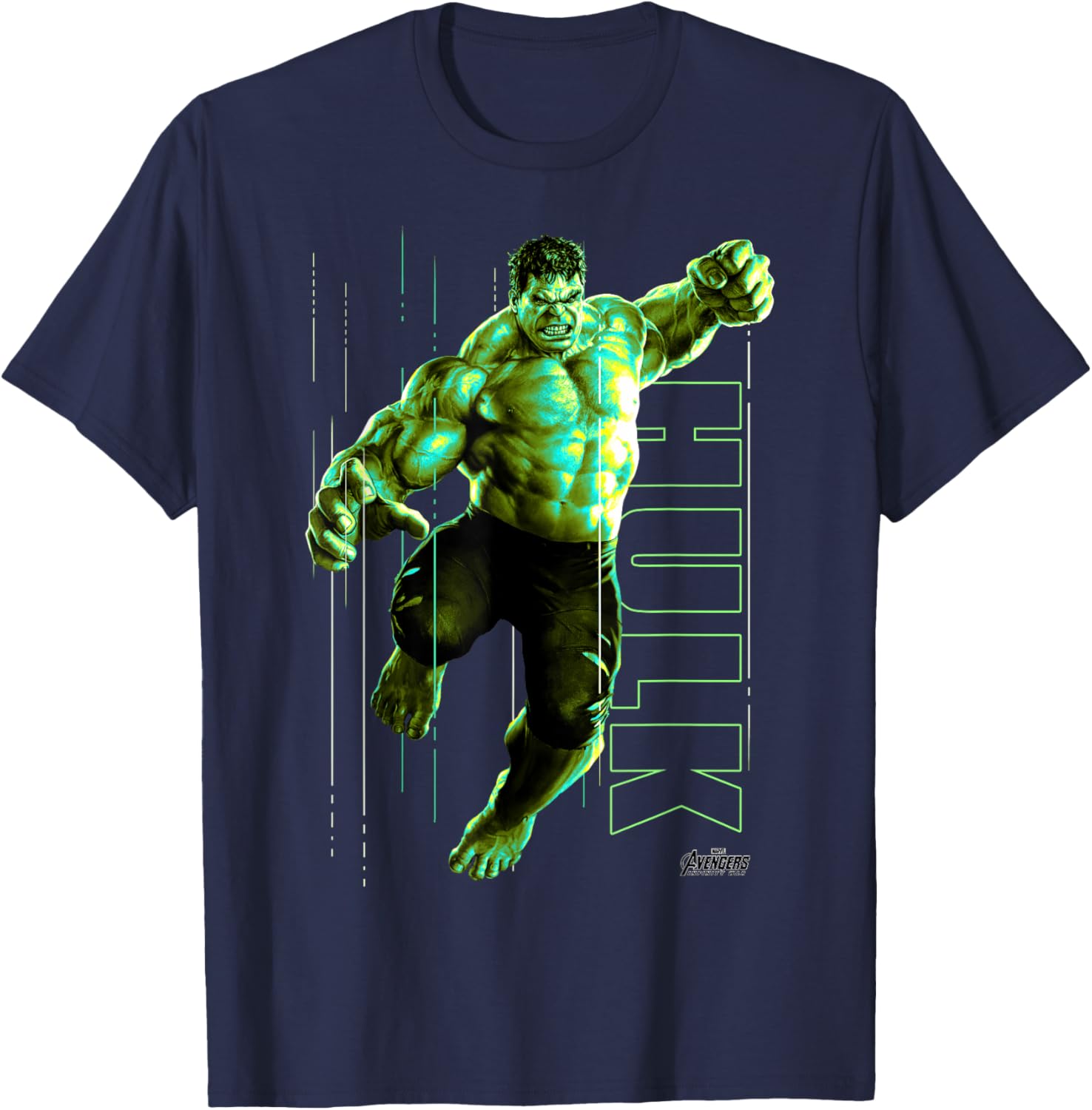 Incredible Hulk Jump Smash T-Shirt for Marvel Fans and Collectors - 14