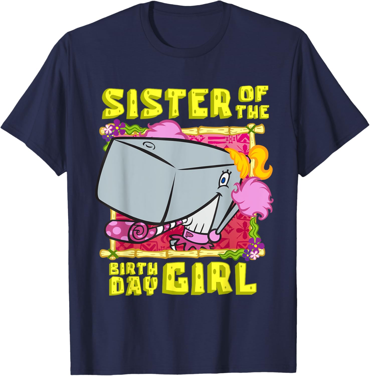 Mademark SpongeBob Pearl Sister Birthday Gift T-Shirt for Girls - 15