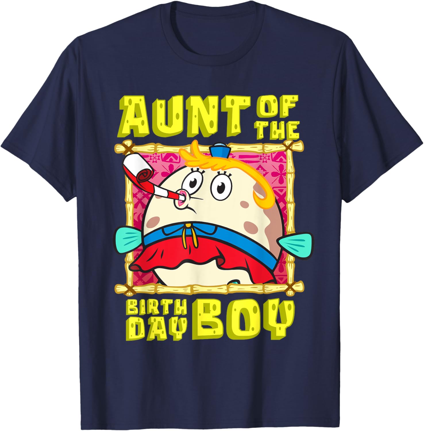 Mademark SpongeBob Mrs Puff T-Shirt Perfect Gift for Birthday Aunt - 9