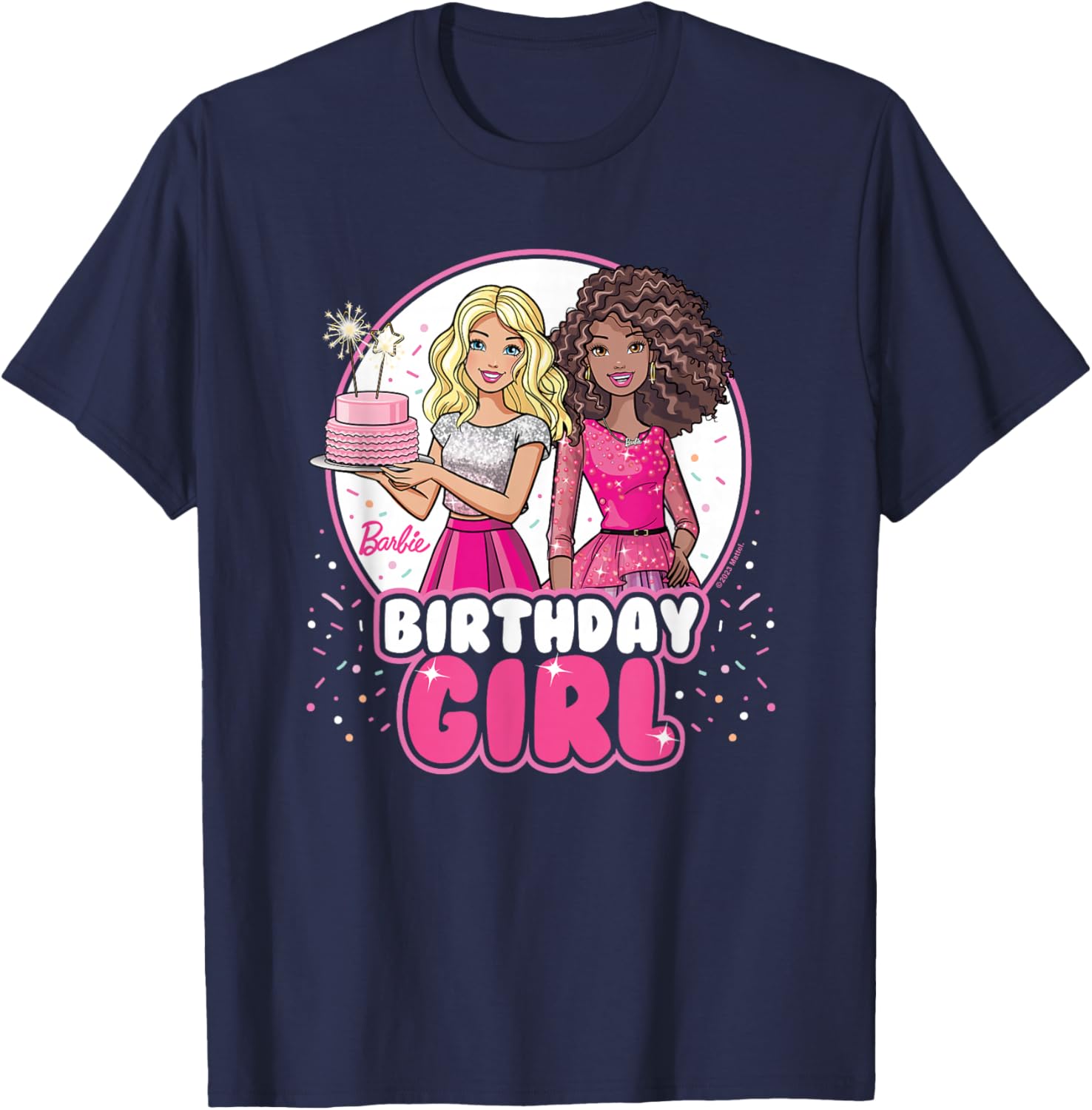 Barbie Birthday Girl T-Shirt Fun Stylish Kids Apparel for Celebrations - 6