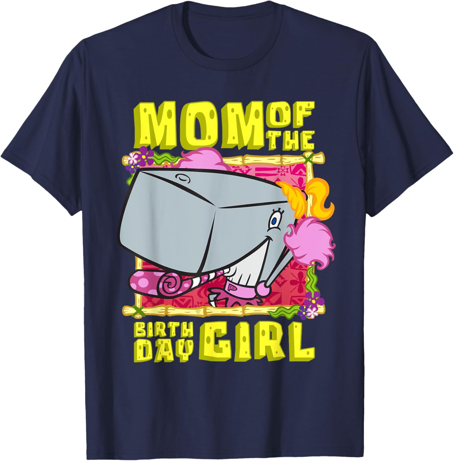SpongeBob Pearl Krabs Mom T-Shirt Perfect Gift for Birthday Girls - 14