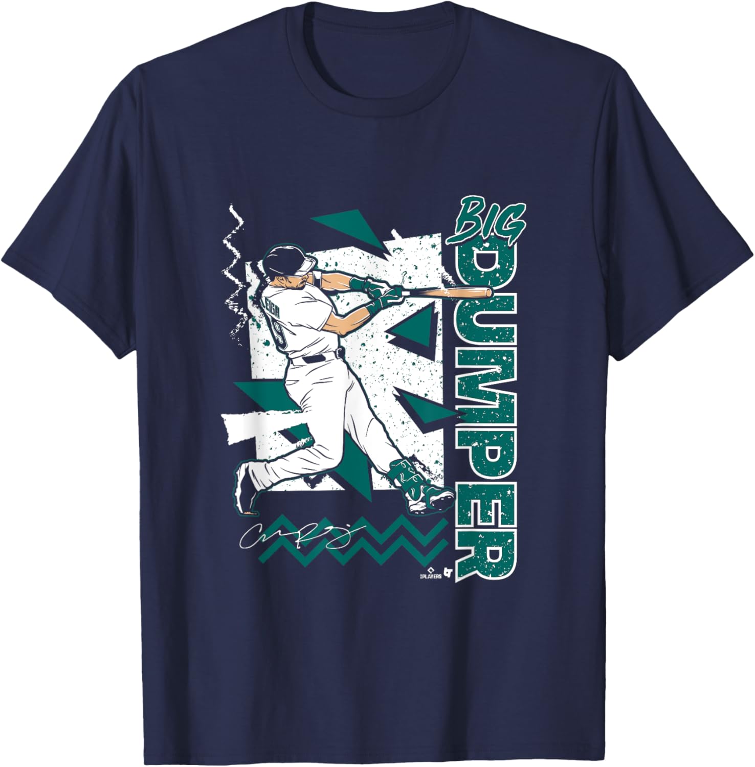 Cal Raleigh Big Dumper 90s Style Seattle Baseball T-Shirt for Fans - 2