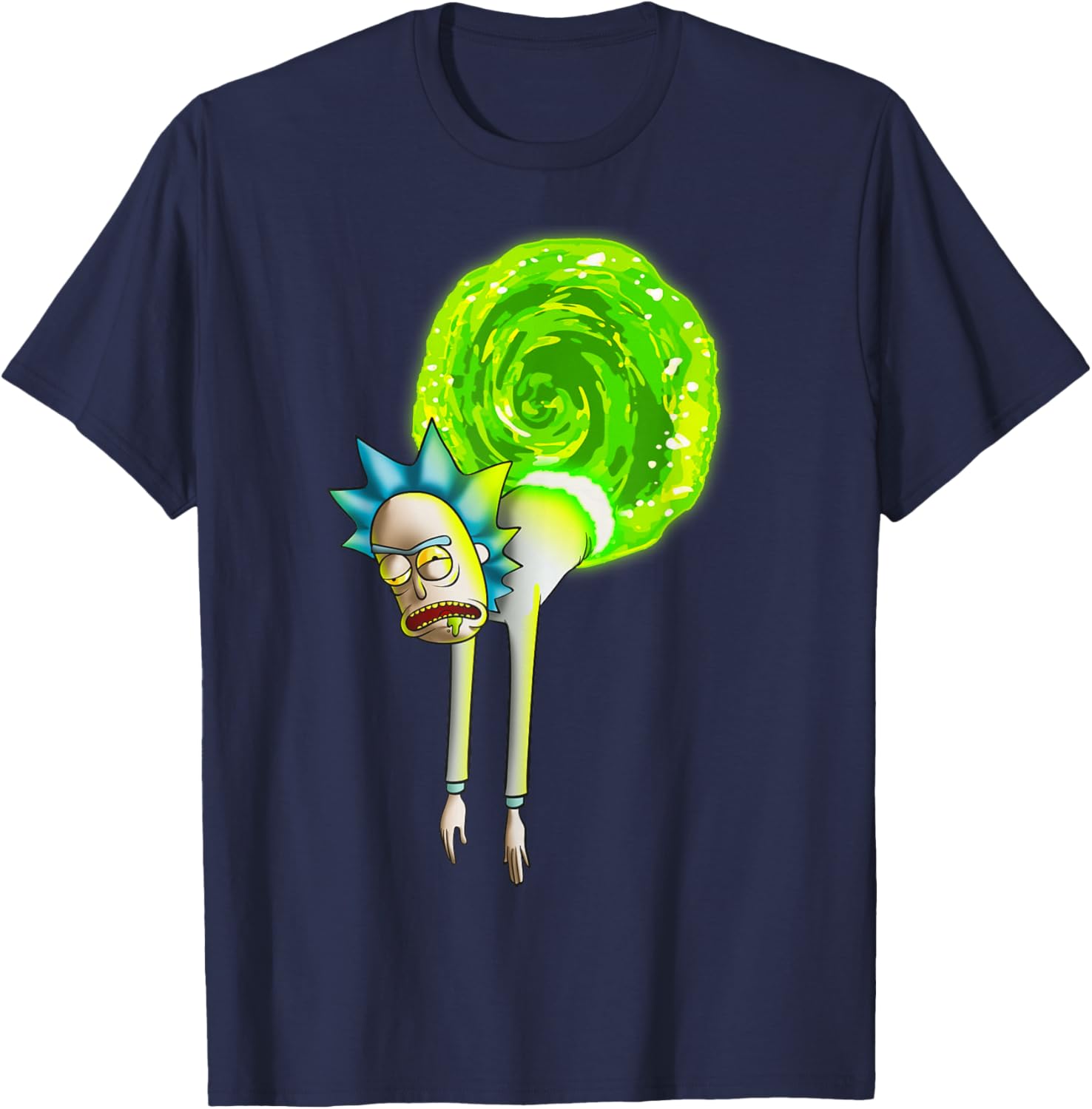 Crestfallen Rick T-Shirt by Mademark x Rick and Morty - Unique Graphic Tee - 6