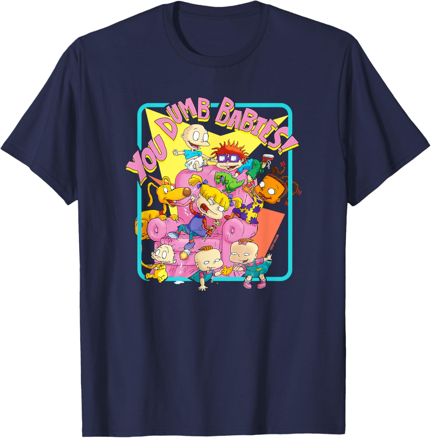 Mademark Rugrats You Dumb Babies T-Shirt for Fun Loving Fans - 1
