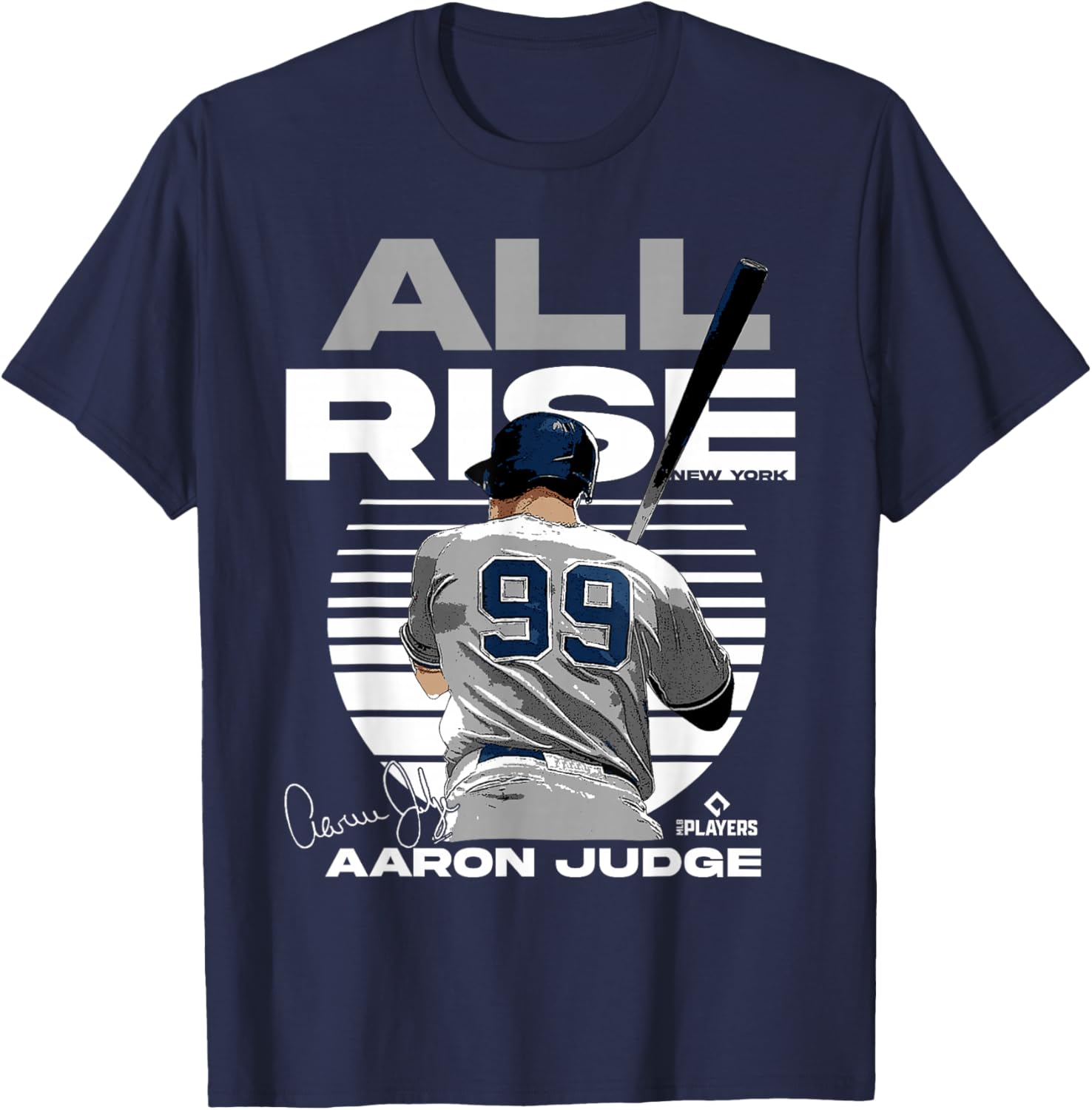 Aaron Judge All Rise T-Shirt New York MLBPA Apparel for Fans - 1