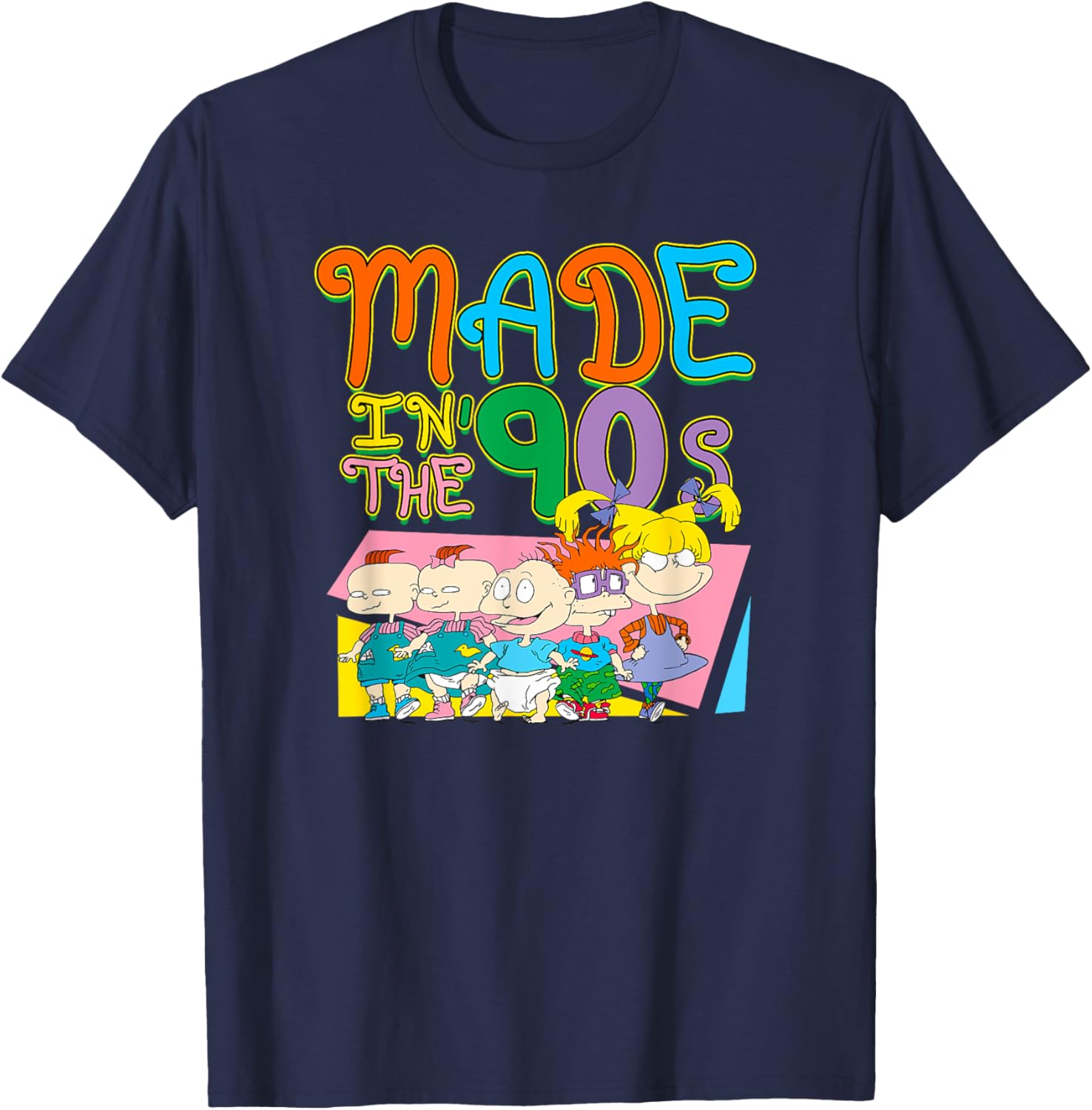 Mademark Rugrats Nineties Baby T-Shirt Retro 90s Apparel for Kids - 4