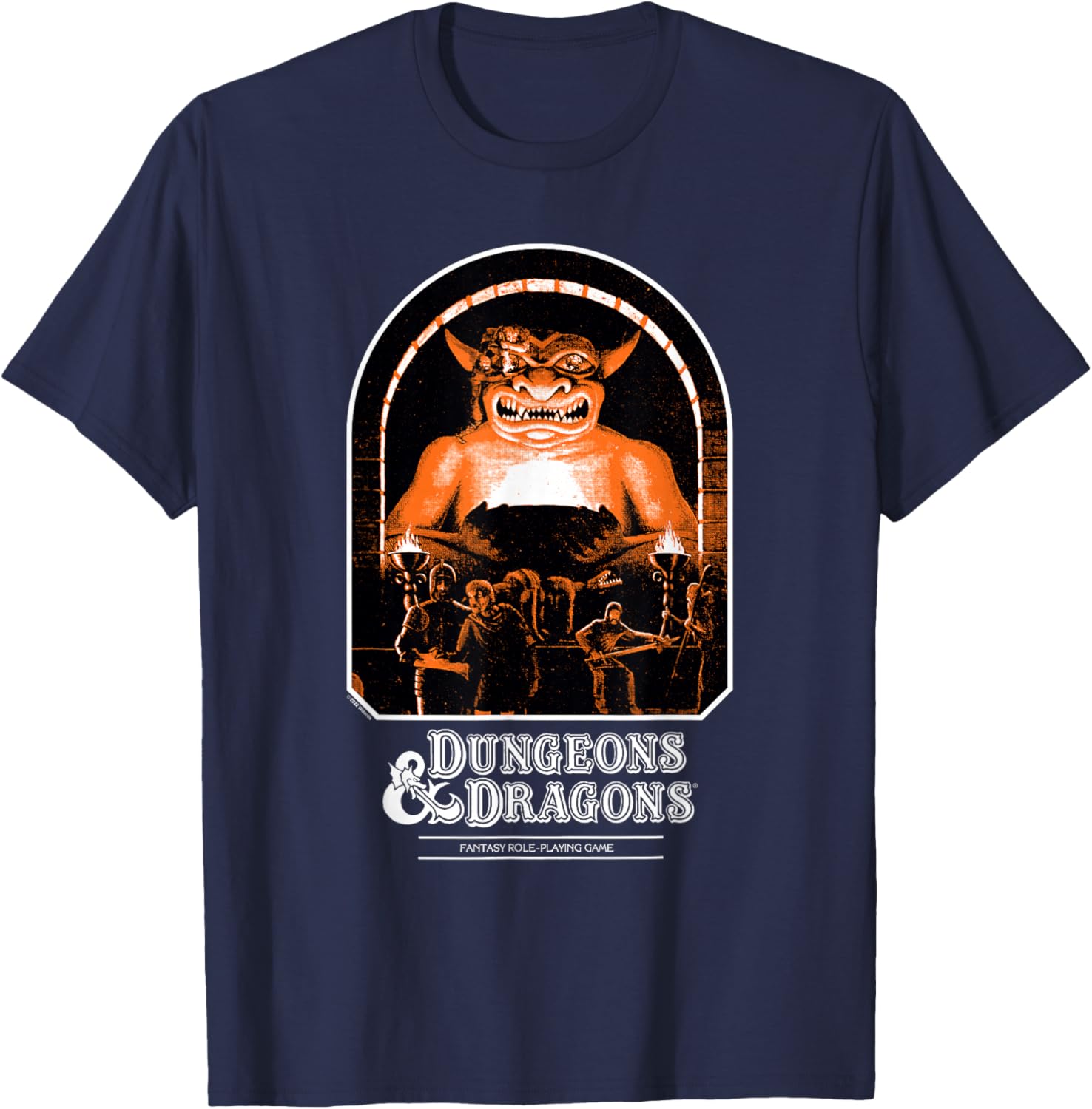 Vintage Dungeons & Dragons Player's Handbook T-Shirt for Gamers - 7