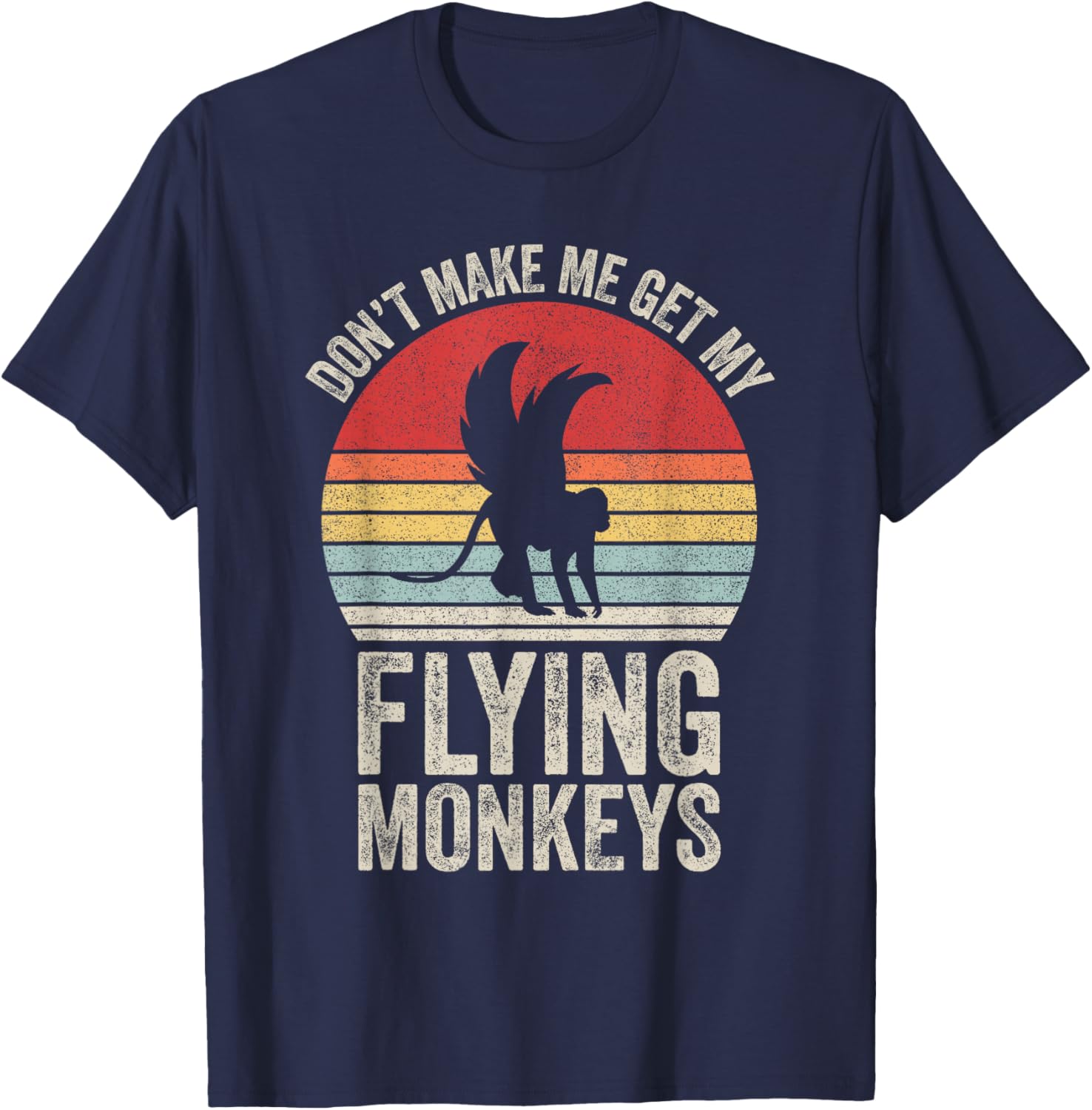 Vintage Retro Flying Monkeys T-Shirt for Fun Lovers and Gift Ideas - 19