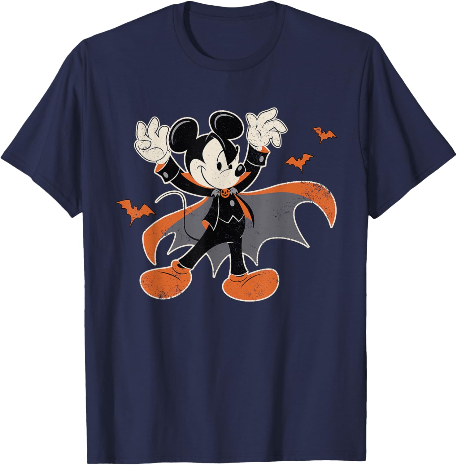 Disney Mickey Mouse Spooky Dracula Costume Halloween T-Shirt for Kids - 18