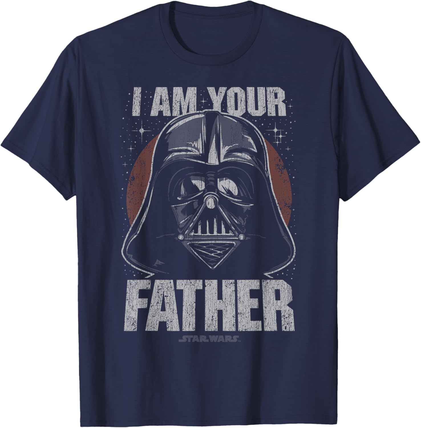 Darth Vader I Am Your Father Dark Portrait T-Shirt for Star Wars Fans - 4