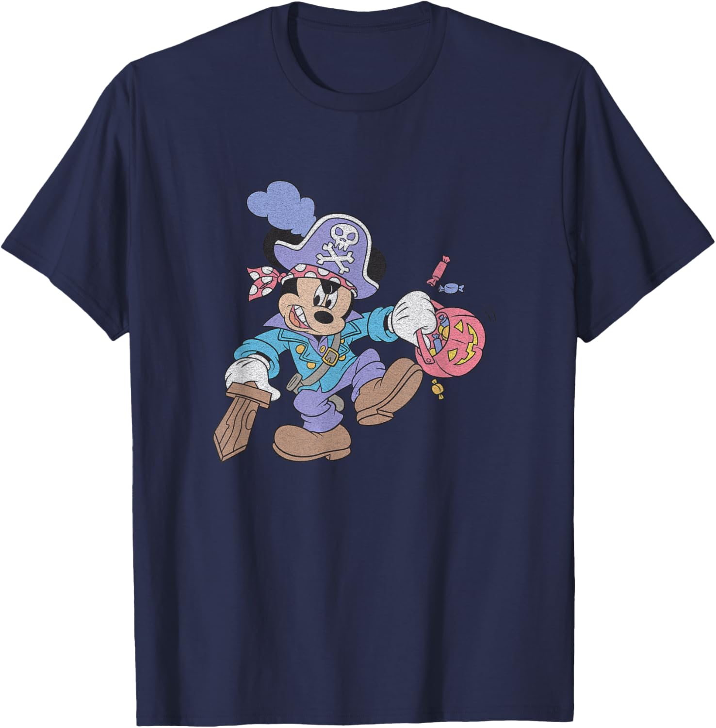 Disney Mickey and Friends Halloween Pirate T-Shirt for Kids and Adults - 5