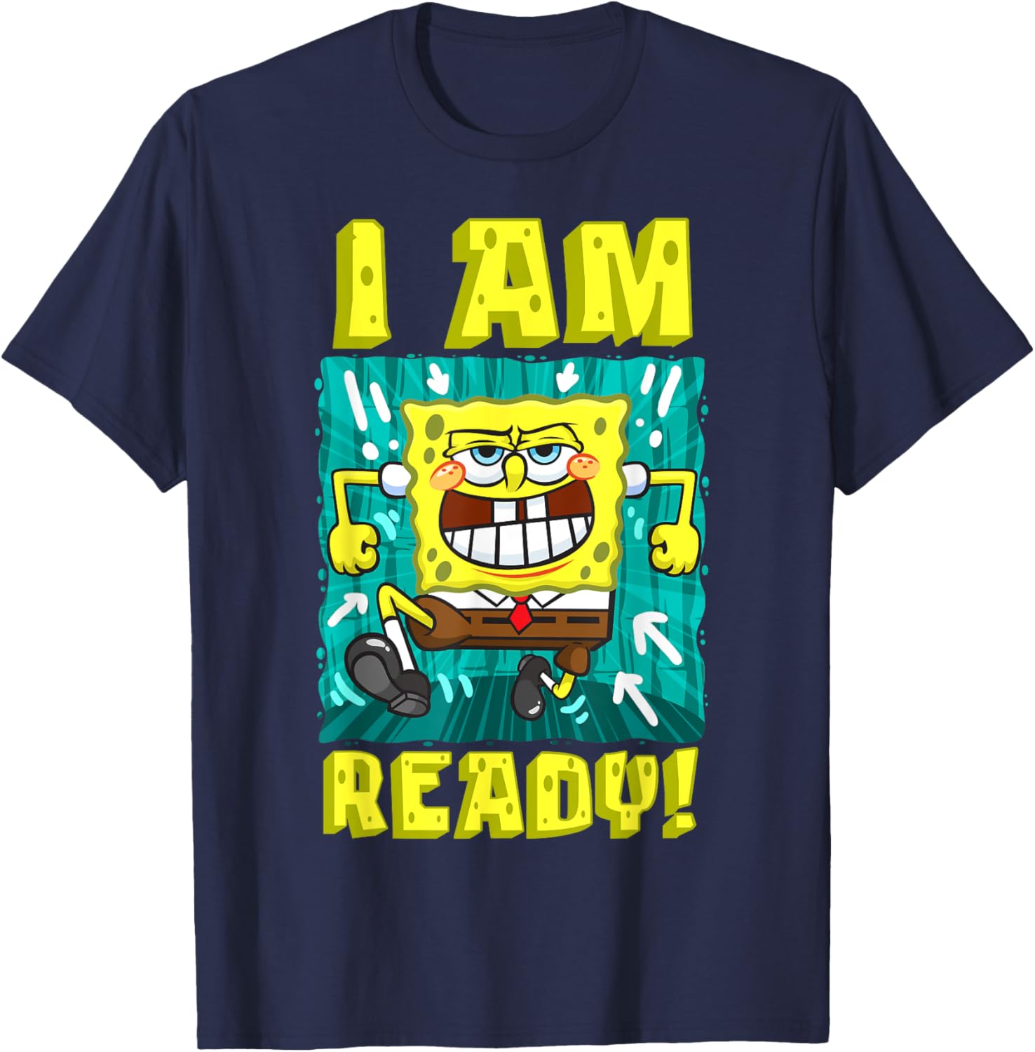 Mademark x SpongeBob SquarePants Funny Running T-Shirt for Kids - 16