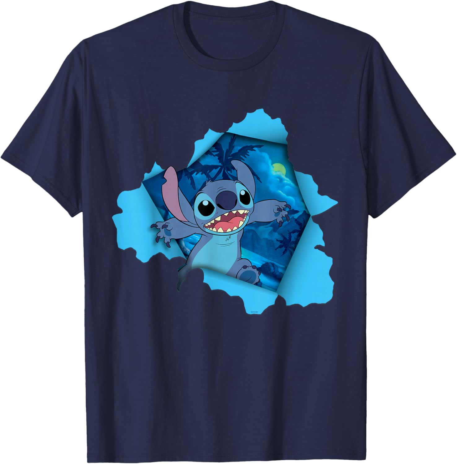 Disney Lilo and Stitch Tropical Breakout T-Shirt for Fun Summer Style - 16