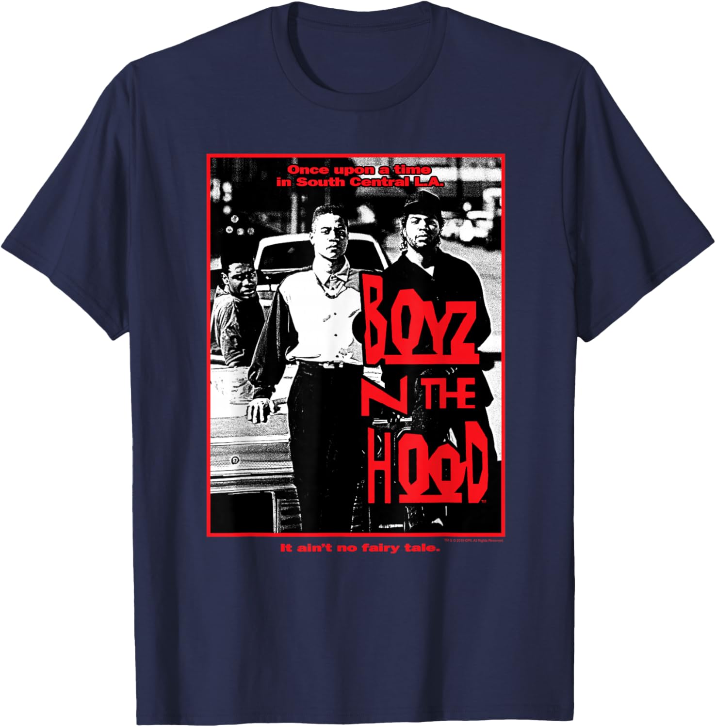 Boyz n the Hood It Ain't No Fairy Tale Graphic T-Shirt for Casual Wear - 6