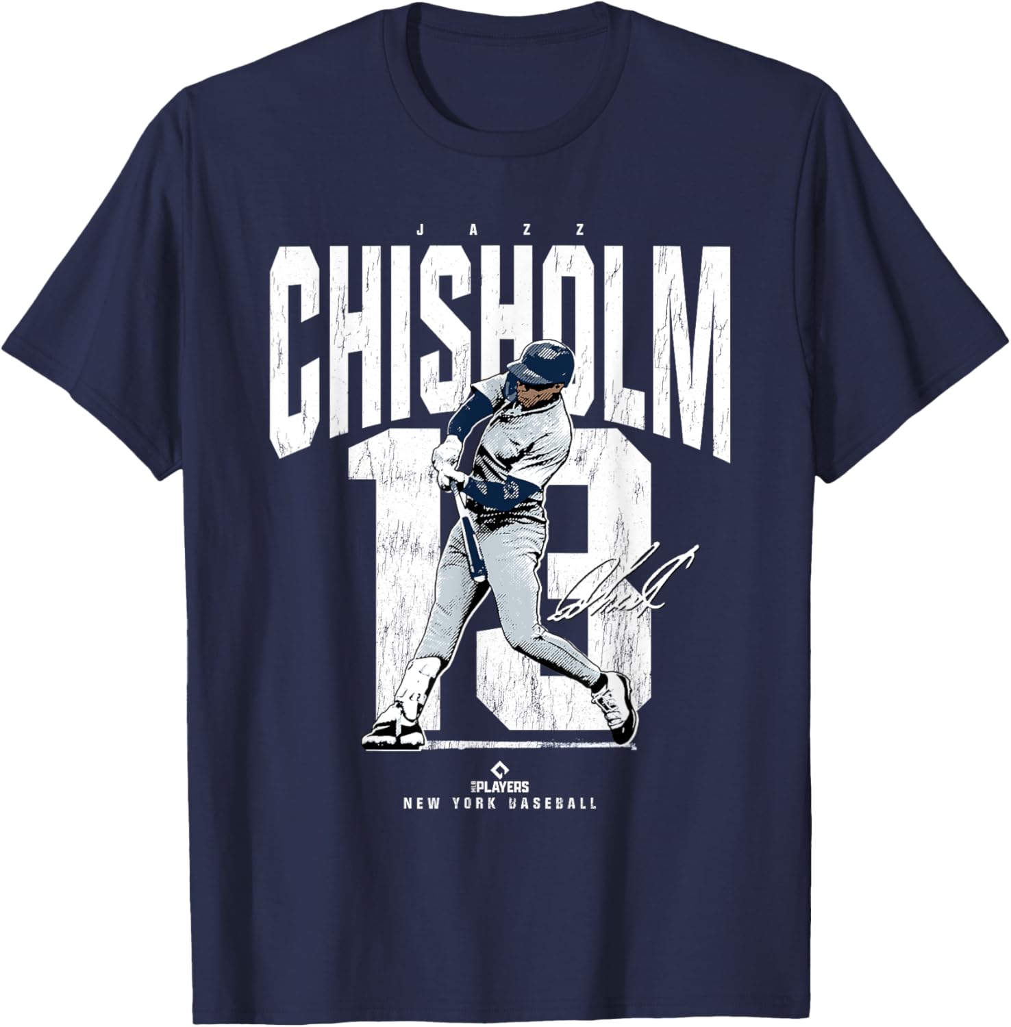 Jazz Chisholm New York Baseball Players MLBJCH3921 T-Shirt for Fans - 1