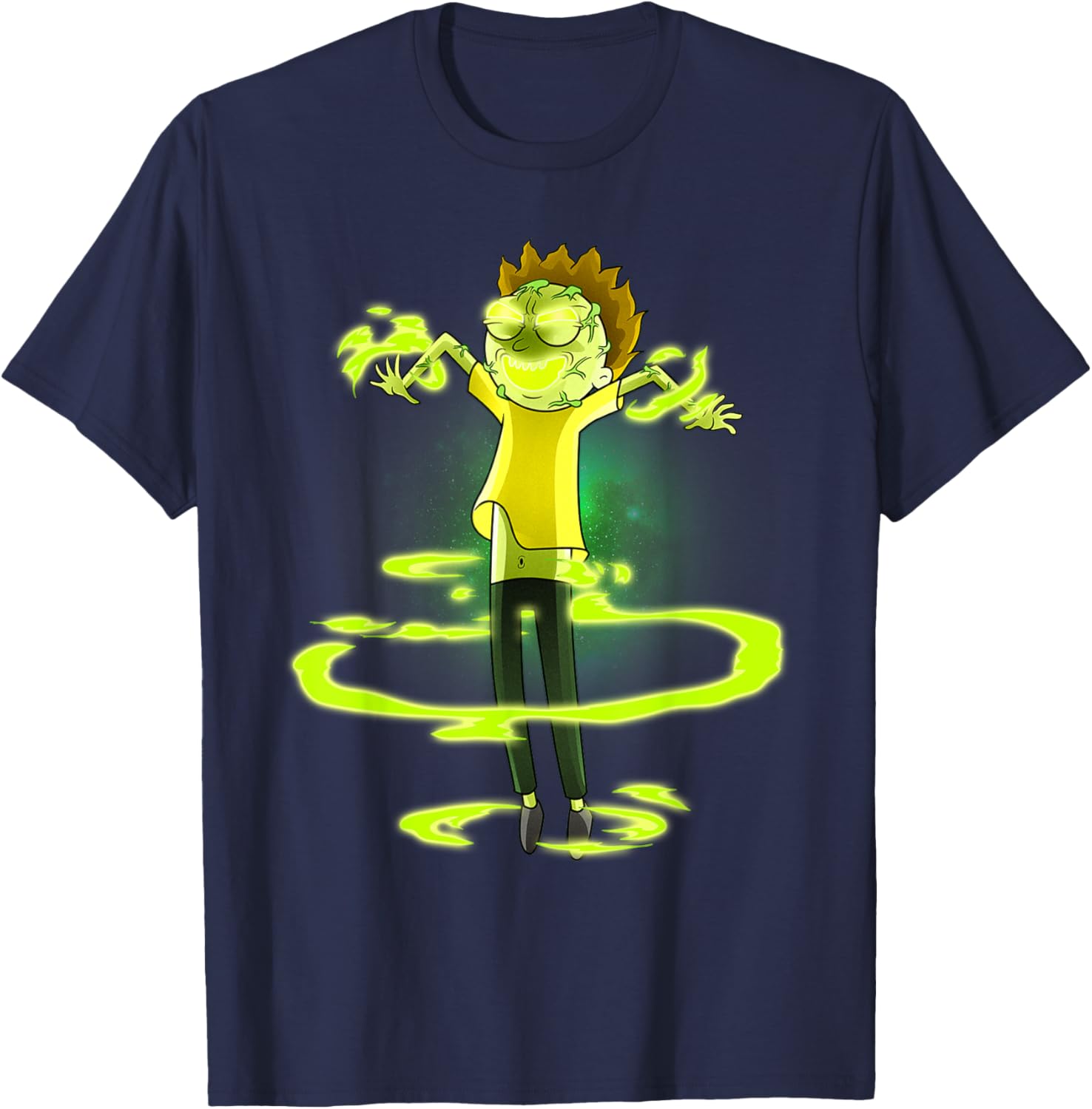 Possessed Morty T-Shirt for Fans of Rick and Morty - Fun Graphic Tee - 5