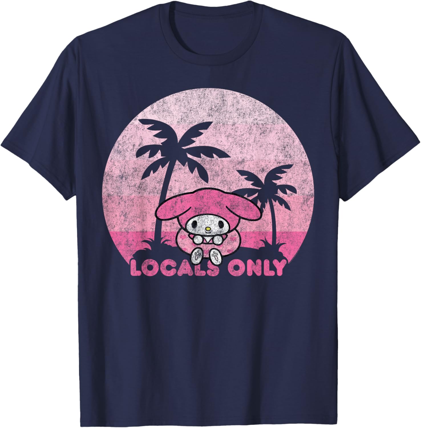My Melody Locals Only T-Shirt for Cute and Casual Style Lovers - 7