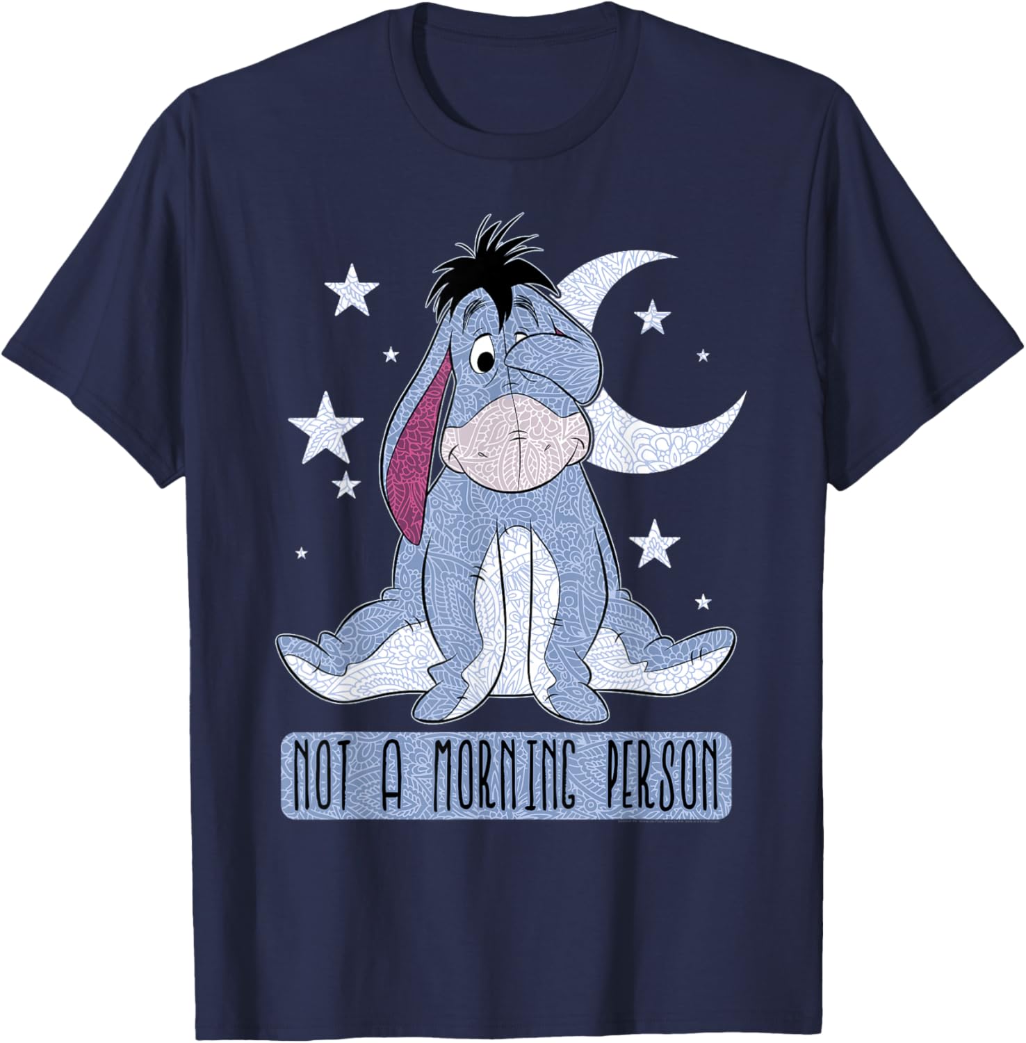 Disney Eeyore Not A Morning Person Short Sleeve T-Shirt for Adults - 7