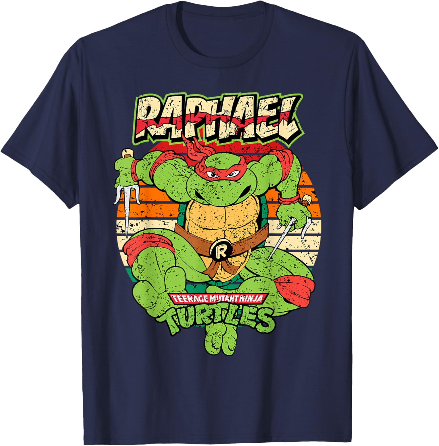 Raphael Action Sunset T-Shirt - Mademark x Teenage Mutant Ninja Turtles - 1