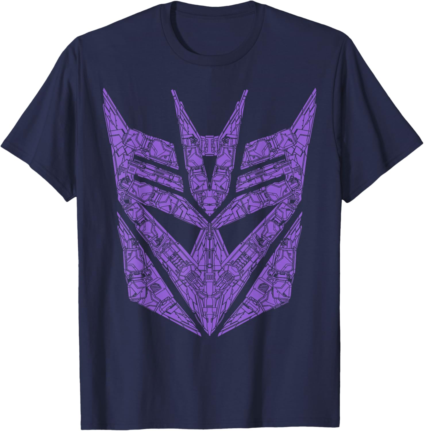 Decepticon Purple Icon Logo T-Shirt for Transformers Fans - 13