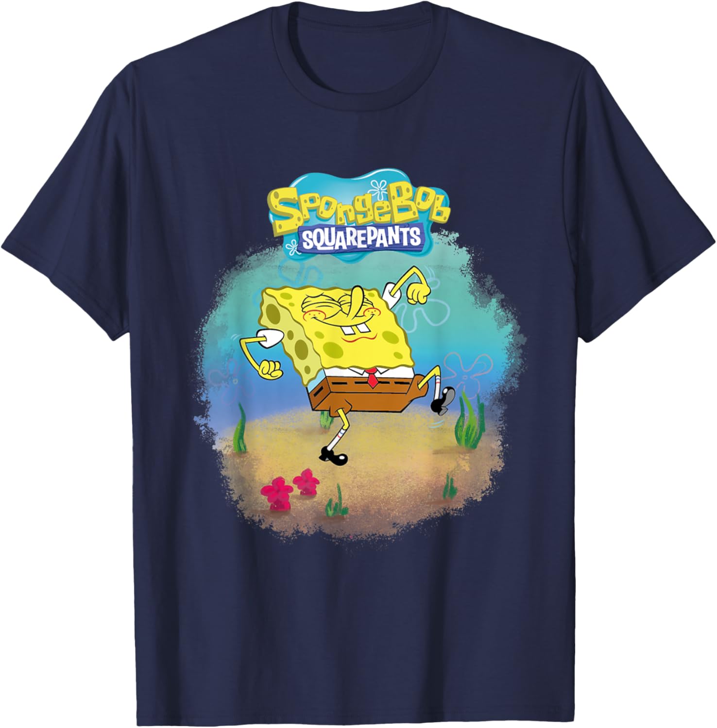 Mademark x SpongeBob SquarePants Dancing T-Shirt for Fun Style - 7